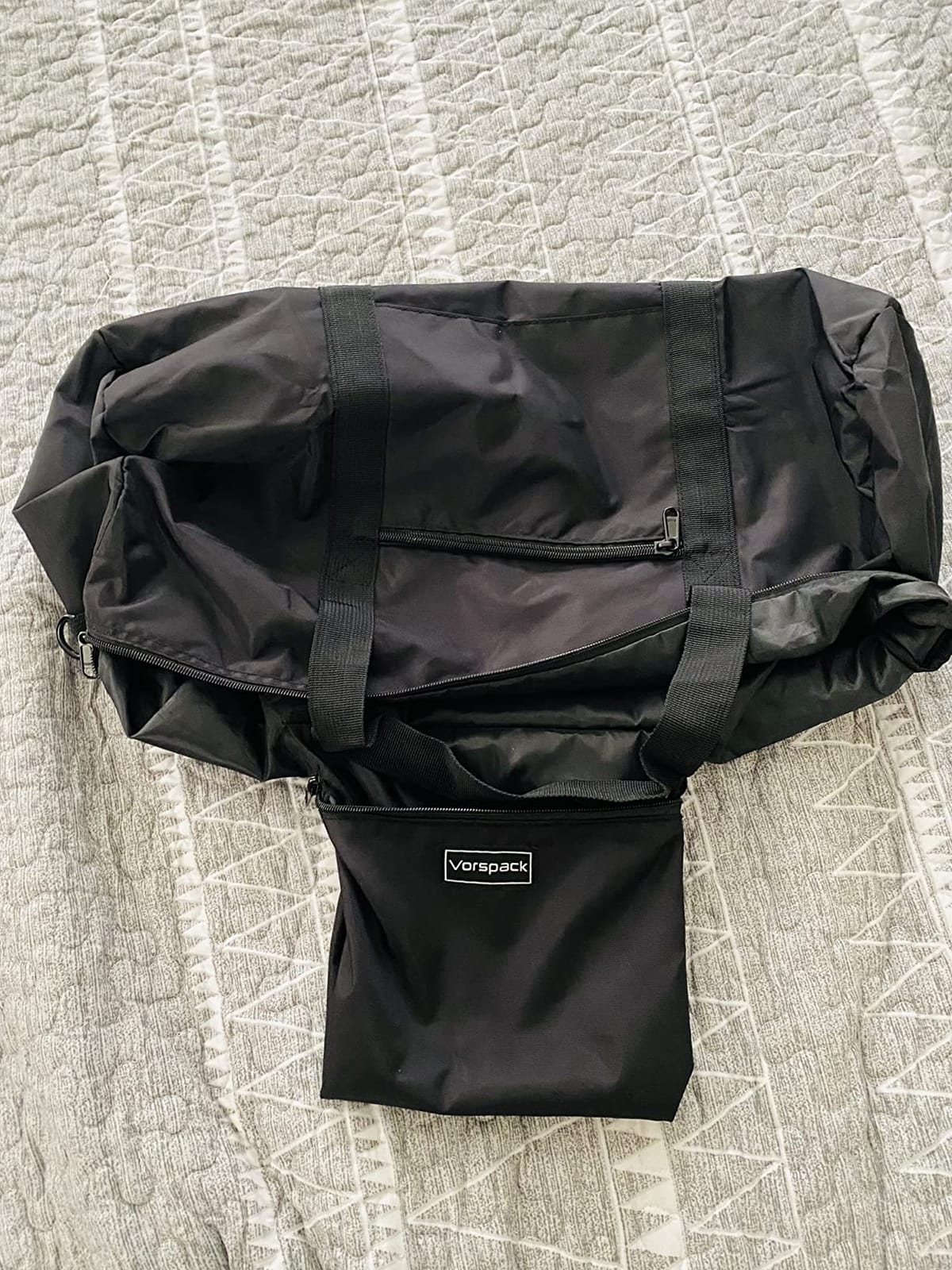 Vorspack 20-24-28 Inches Foldable Gym Bag, Duffel Bag for Men Women customer photo 1