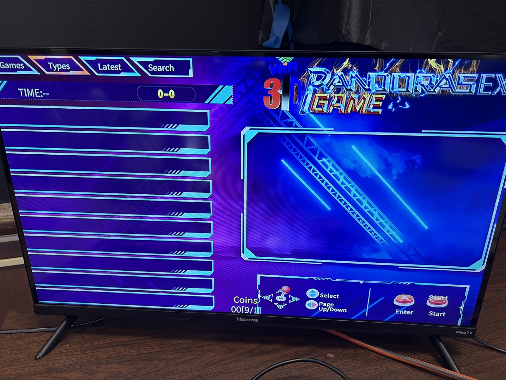 30000 Games in 1 Arcade Game Console ,Pandora Treasure 3D Double Stick,30000 Classic Arcade Games,Search Game, Support 3D,Favorite List, 4 Players Online,1280X720 Full HD Video customer photo 2
