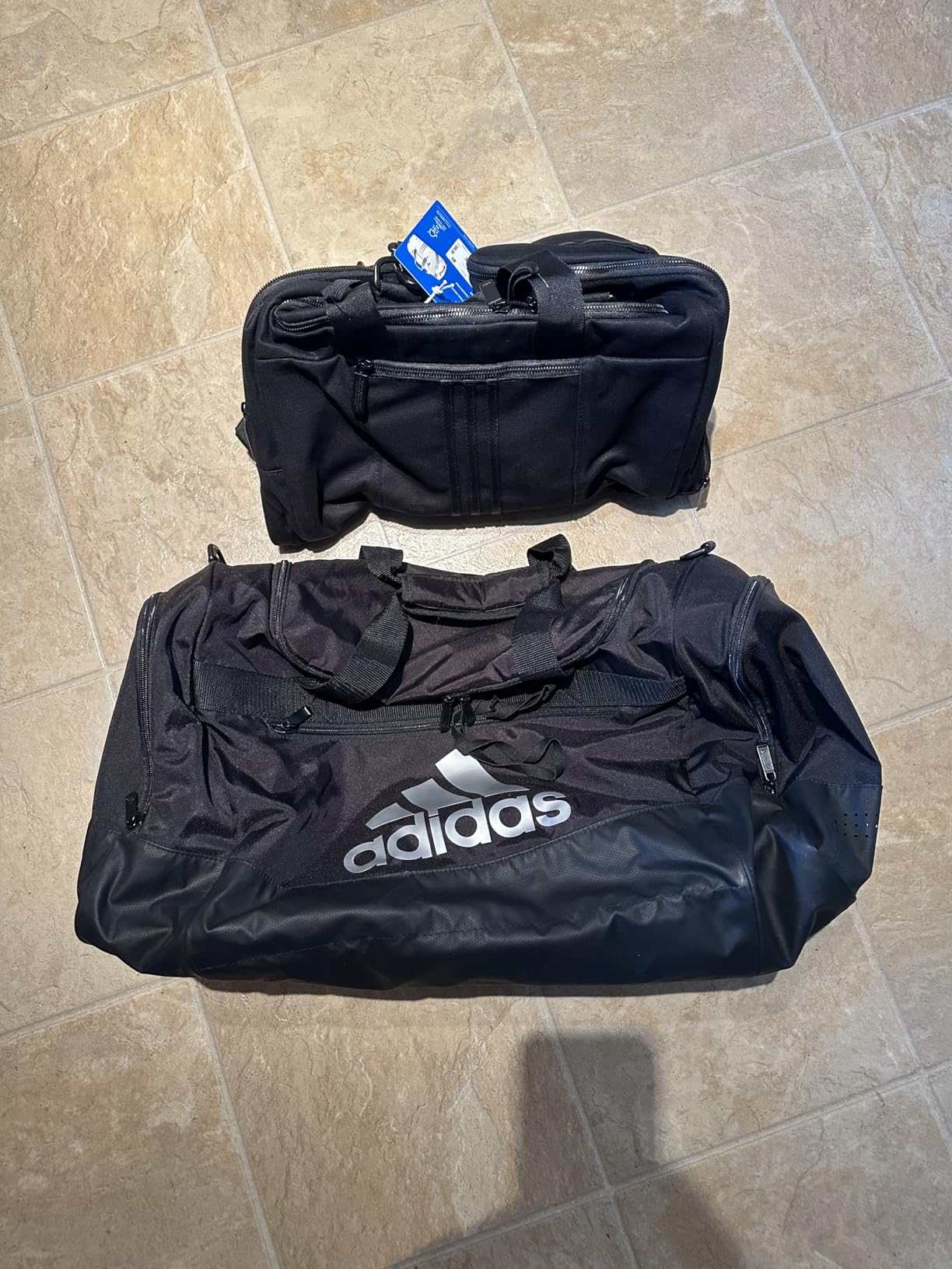 adidas Unisex Defender 4.0 Gym Duffel Bag for Men and Women customer photo 2
