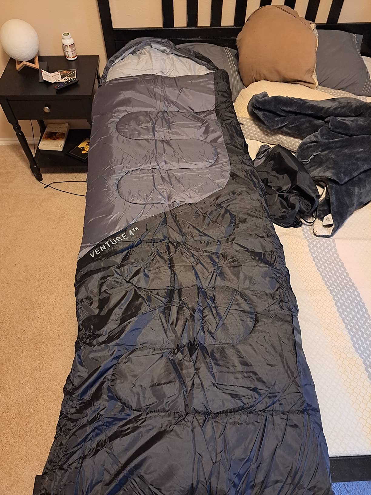 VENTURE 4TH Backpacking Sleeping Bag for Camping - Single, XXL & Double customer photo 1