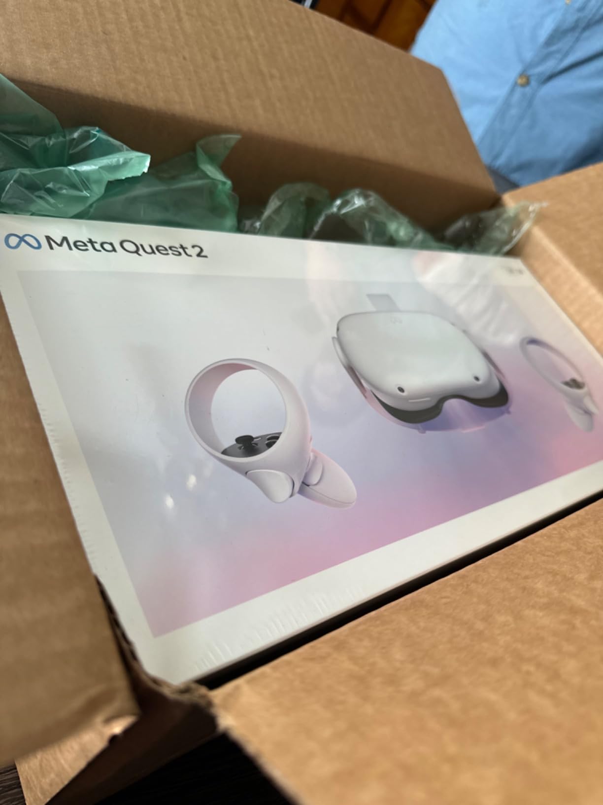 Oculus Quest 2 — Advanced All-in-One Virtual Reality Headset — 64 GB (UK Model) customer photo 2