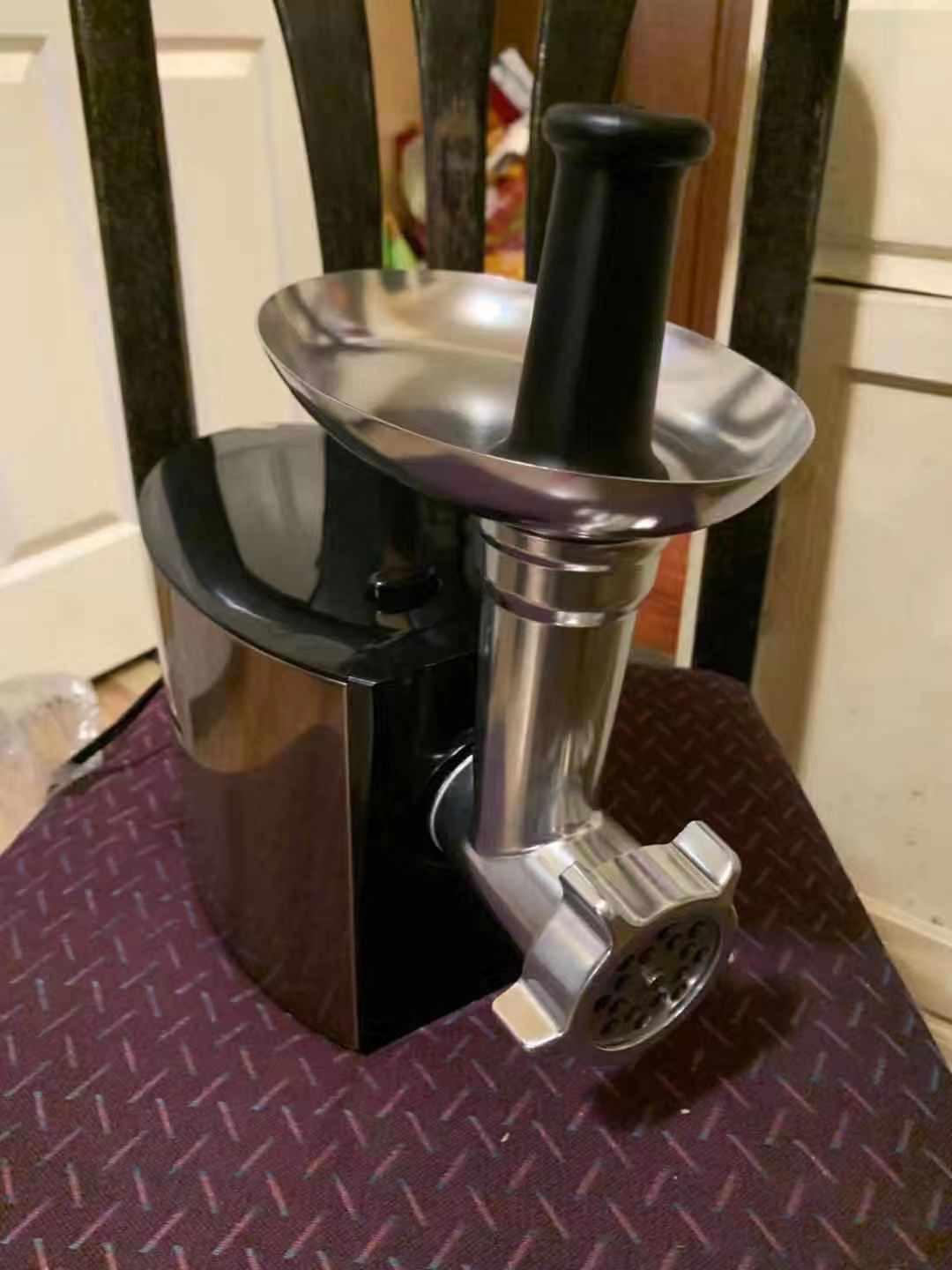 Meat Grinder, 2800W Max Meat Grinder Electric, ETL Approved Heavy Duty Meat Mincer Machine with 2 Blades, 3 Plates, Sausage Stuffer Tubes & Kubbe Kit for Home Kitchen Use customer photo 1