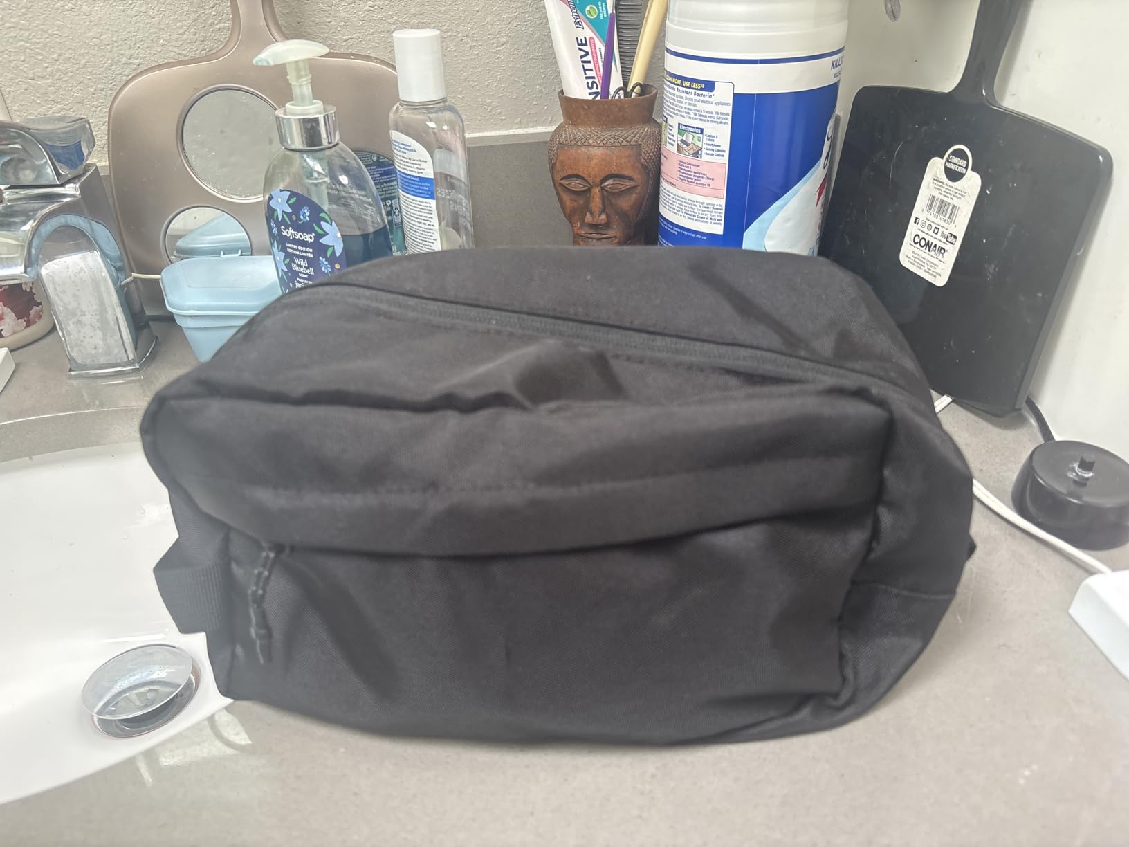 Vorspack Water Resistant Travel Toiletry Bag for Men Women customer photo 1