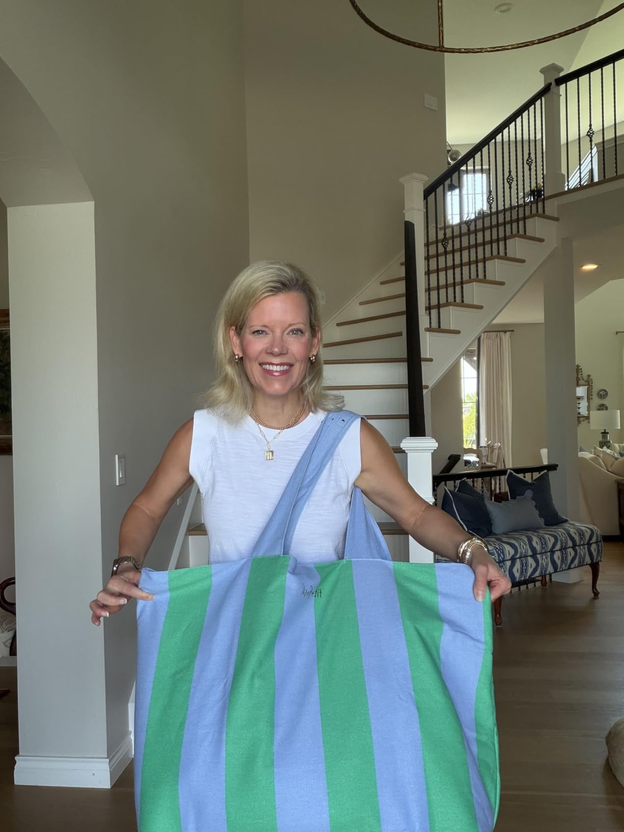 Fit & Fresh All The Things XL Beach Bag for Women, Oversized Travel Tote customer photo 2