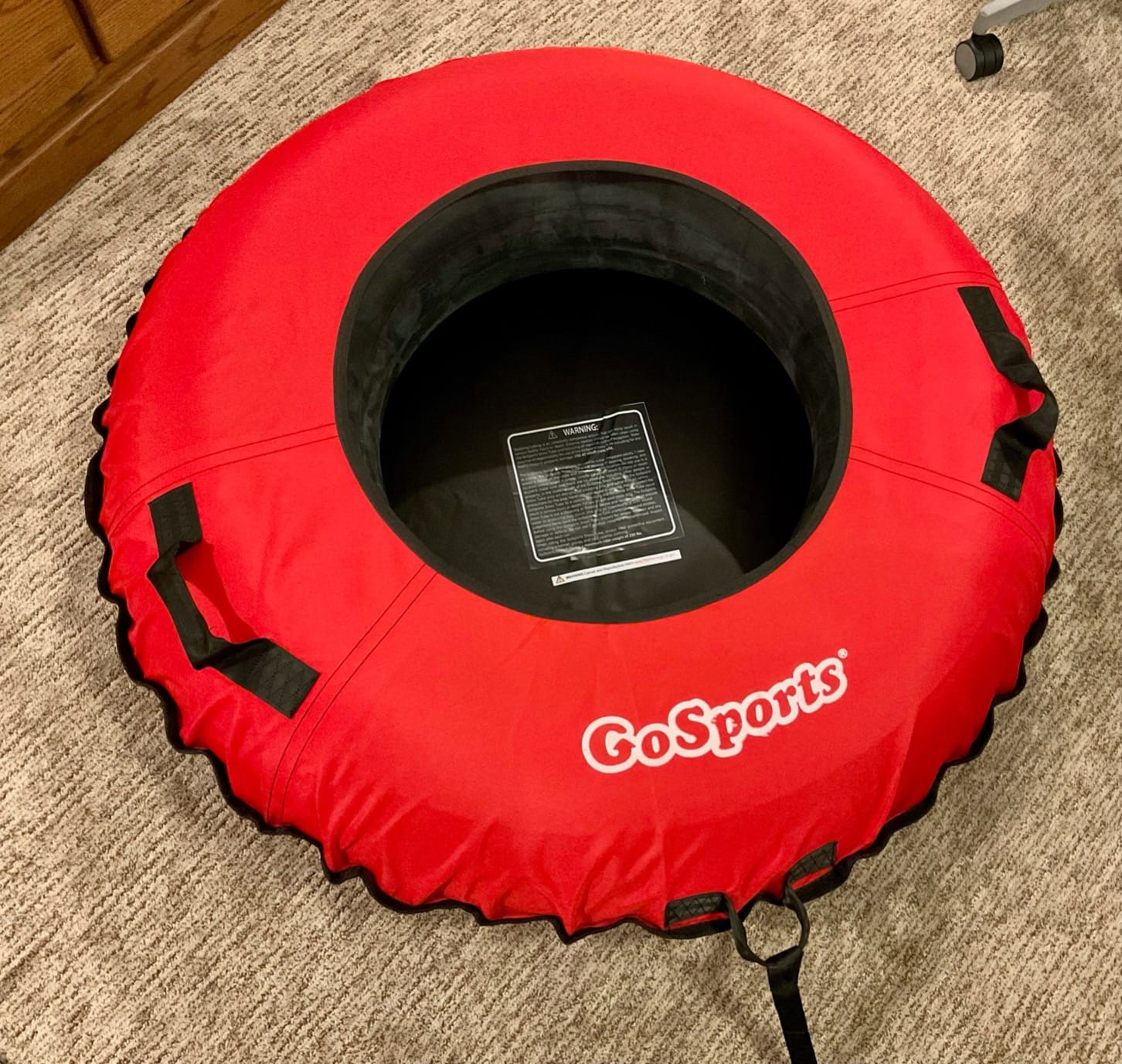 GoSports 44 Inch Heavy-Duty Winter Snow Tube with Premium Canvas Cover - Choose Your Style - Commercial Grade Sled customer photo 1