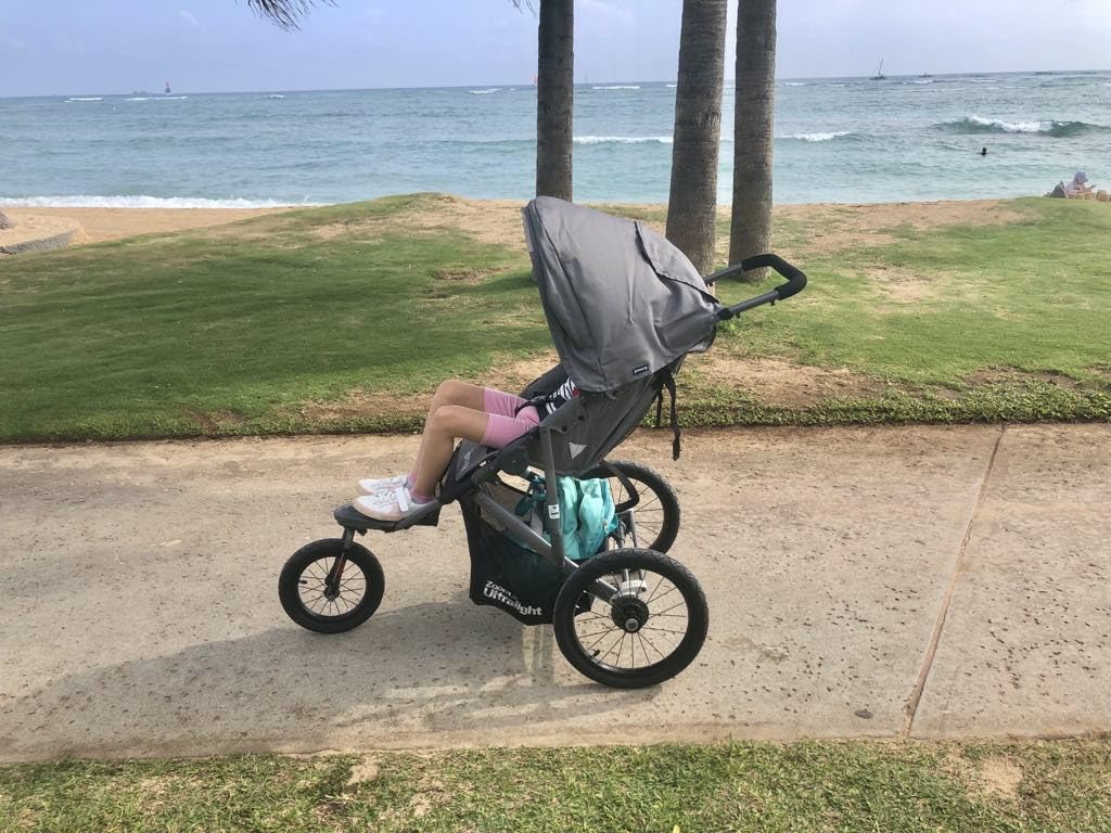 Joovy Zoom360 Ultralight Jogging Stroller, Black customer photo 2
