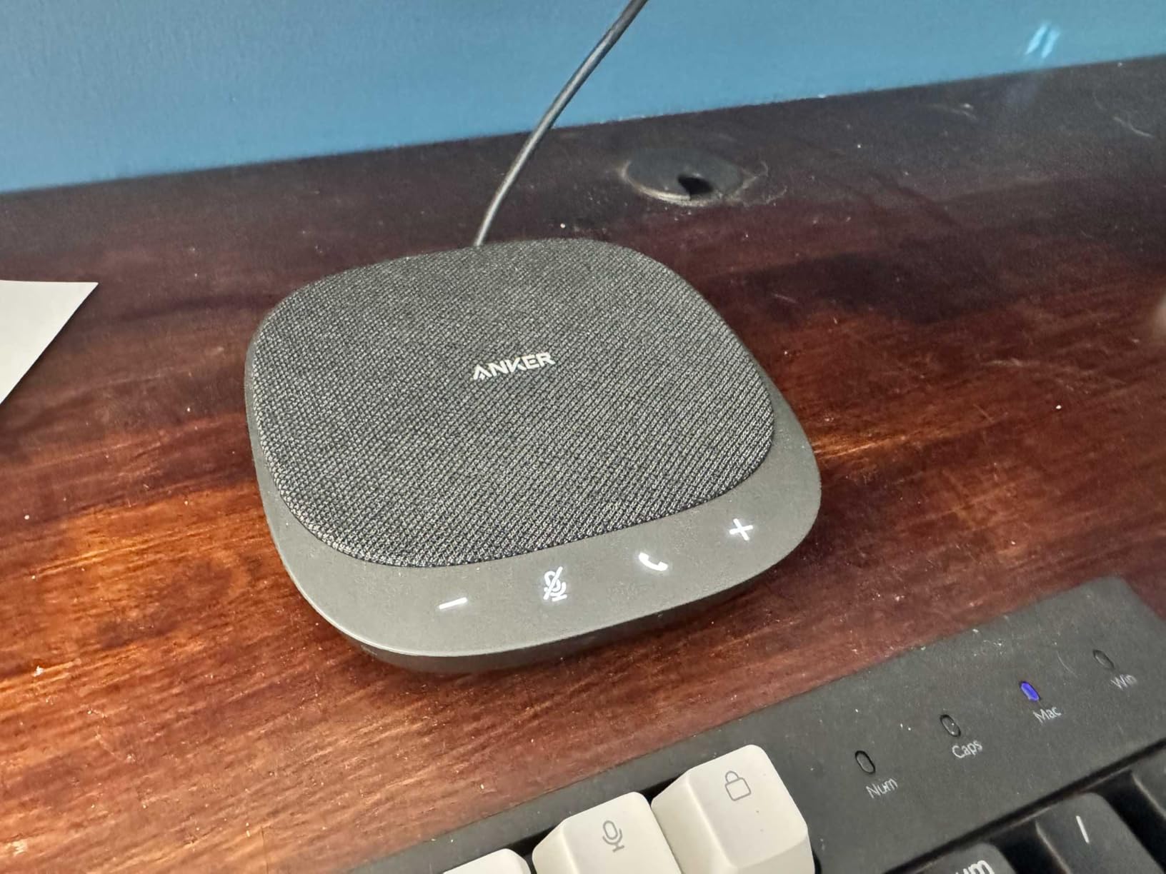 Anker PowerConf S330 USB Speakerphone for Home Office, Plug and Play customer photo 2