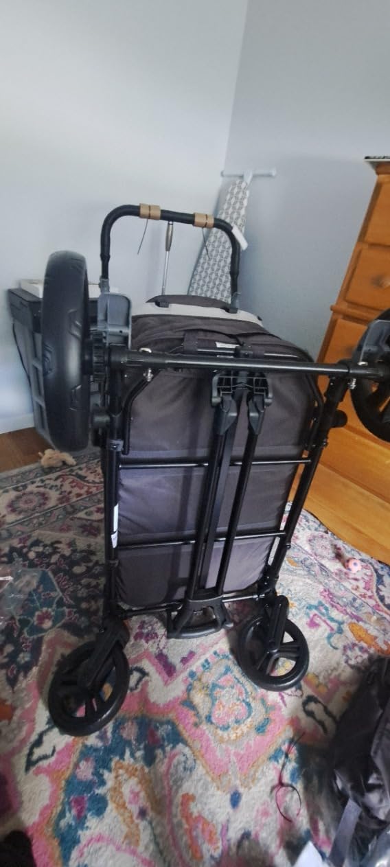 Baby Trend Expedition 2-in-1 Push/Pull Wagon with Canopy, Liberty Midnight customer photo 2