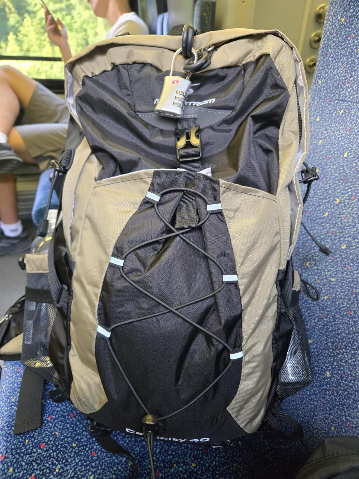 Maelstrom 40L Hiking Backpack, Lightweight Camping Daypack with Rain Cover customer photo 2