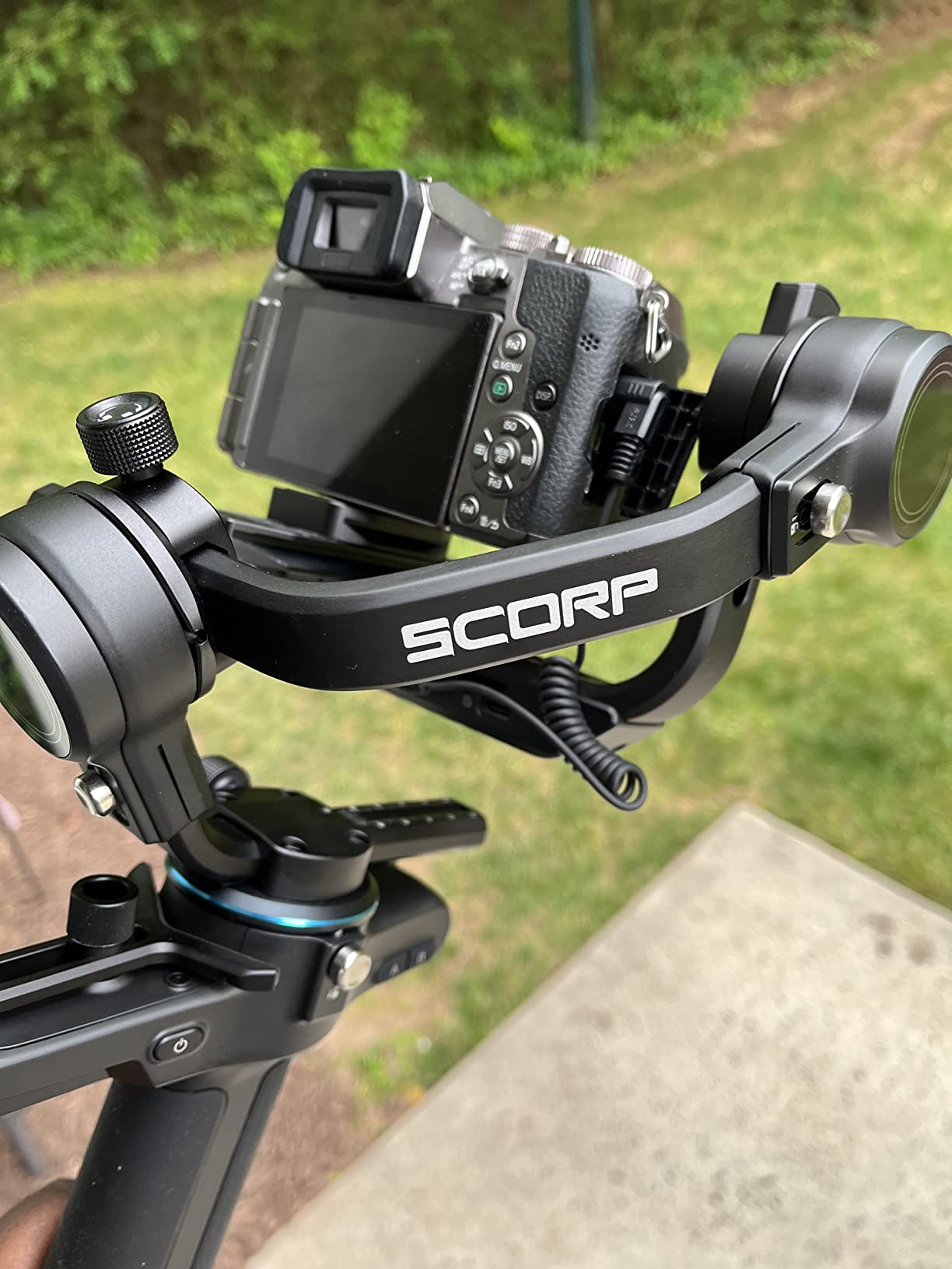 FeiyuTech SCORP-C Gimbal Stabilizer for Cameras DSLR and Mirrorless Camera customer photo 2