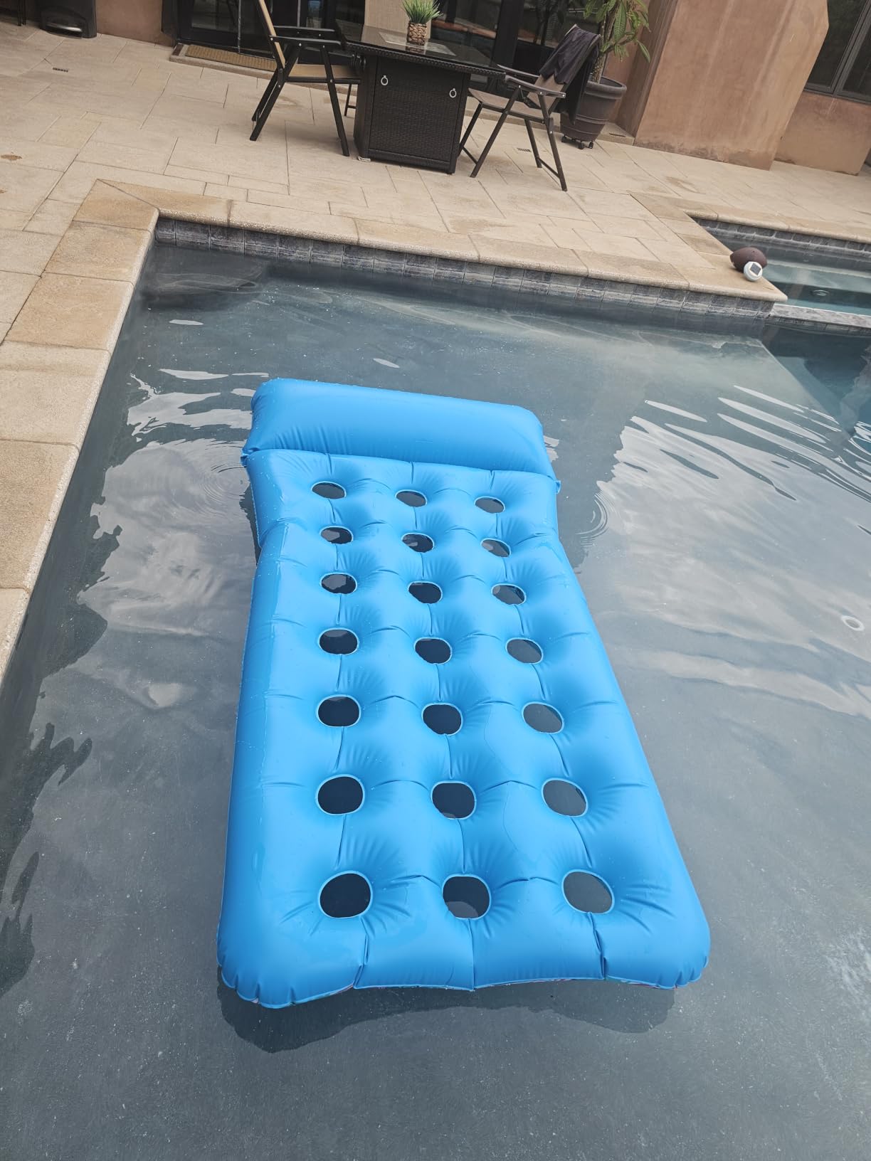 Stonful 2 Pack Inflatable Pool Floats, Cooling Pool Rafts for Adults customer photo 1