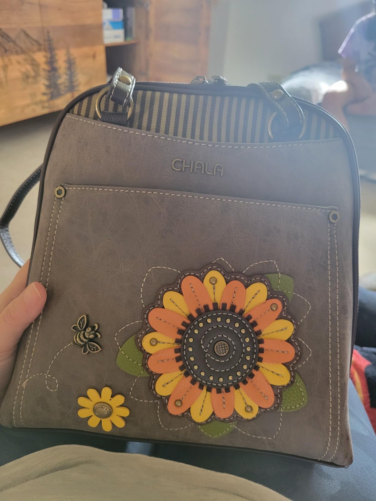 CHALA Convertible Backpack Purse - Women Convertible Shoulder Purse with Adjustable Strap customer photo 2