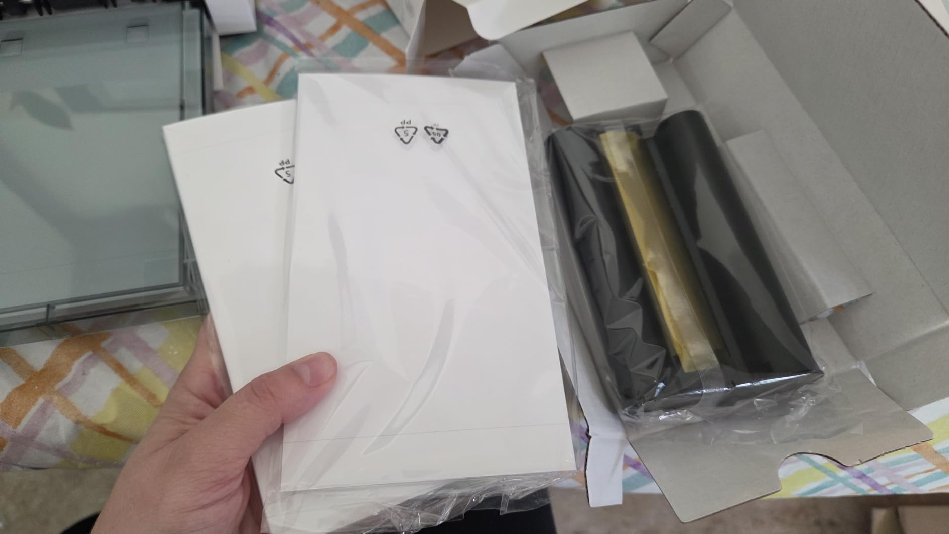 Liene M100 4x6'' Photo Printer, Phone Printer 100 Sheets & 3 Cartridges, Full-Color Photo, Portable Instant Photo Printer for iPhone Android, Thermal Dye Sublimation, Wi-Fi Picture Printer 100 Papers customer photo 2