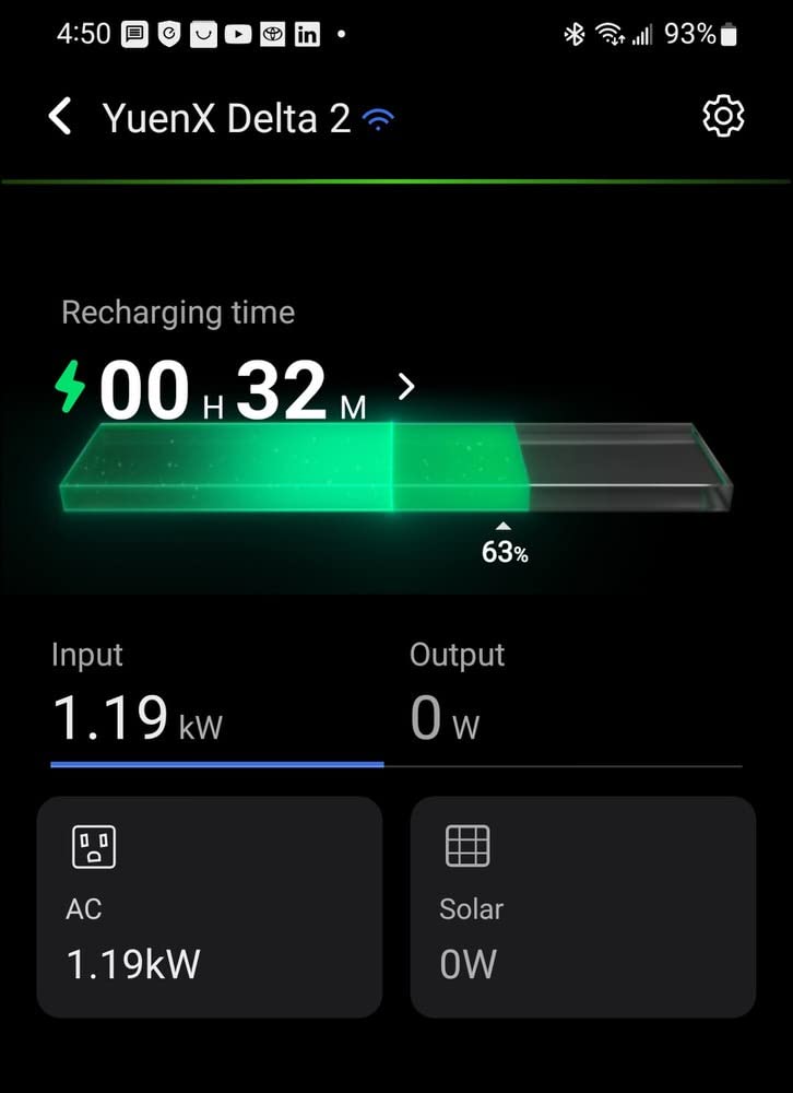 EF ECOFLOW Portable Power Station Delta 2, 1024Wh, 1800W, LiFePO4 Battery customer photo 1