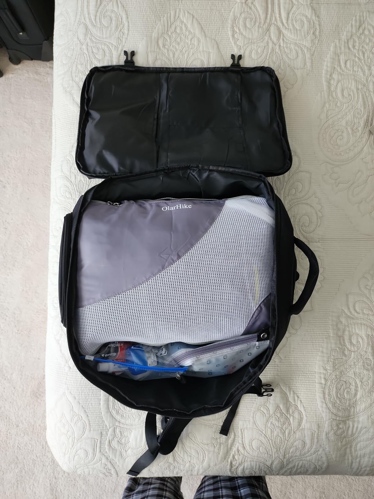 Carry On Backpack, Expandable Extra Large Travel Backpack for Men Women customer photo 2