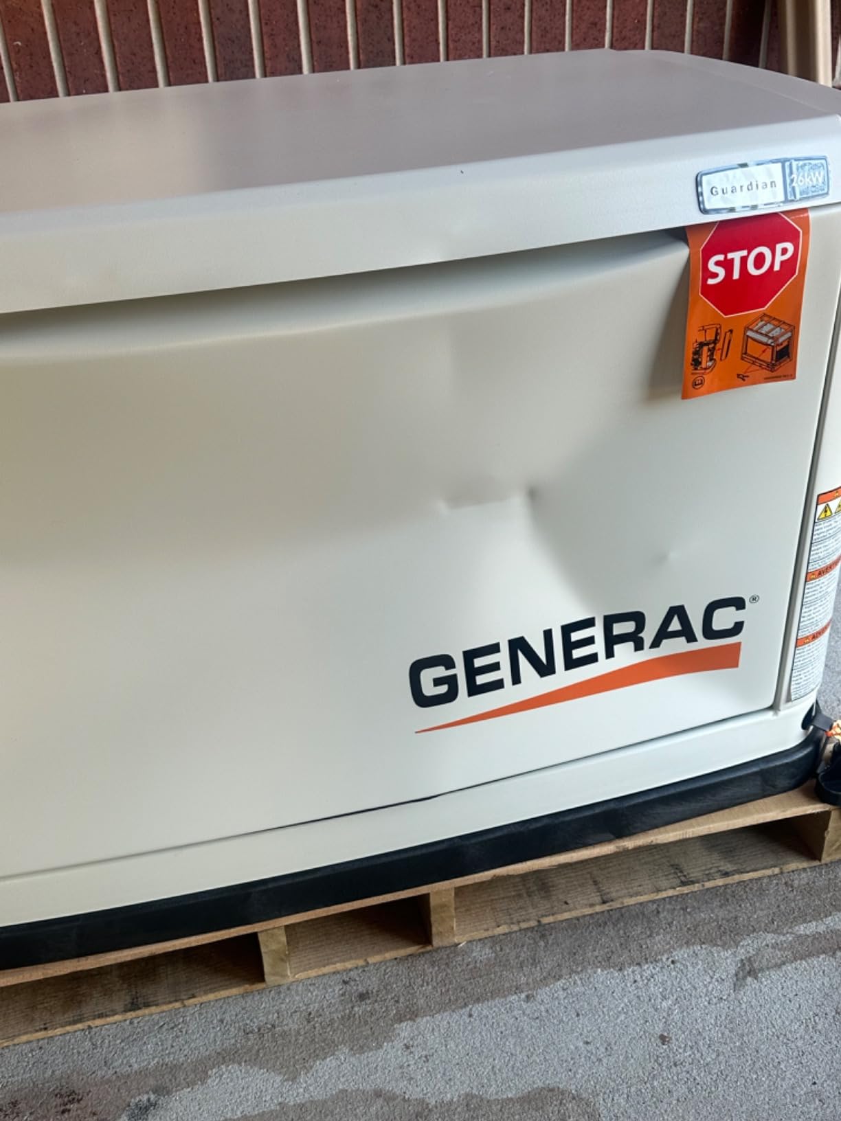 Generac Guardian 26kW Home Generator, Transfer Switch & WiFi Monitoring customer photo 1