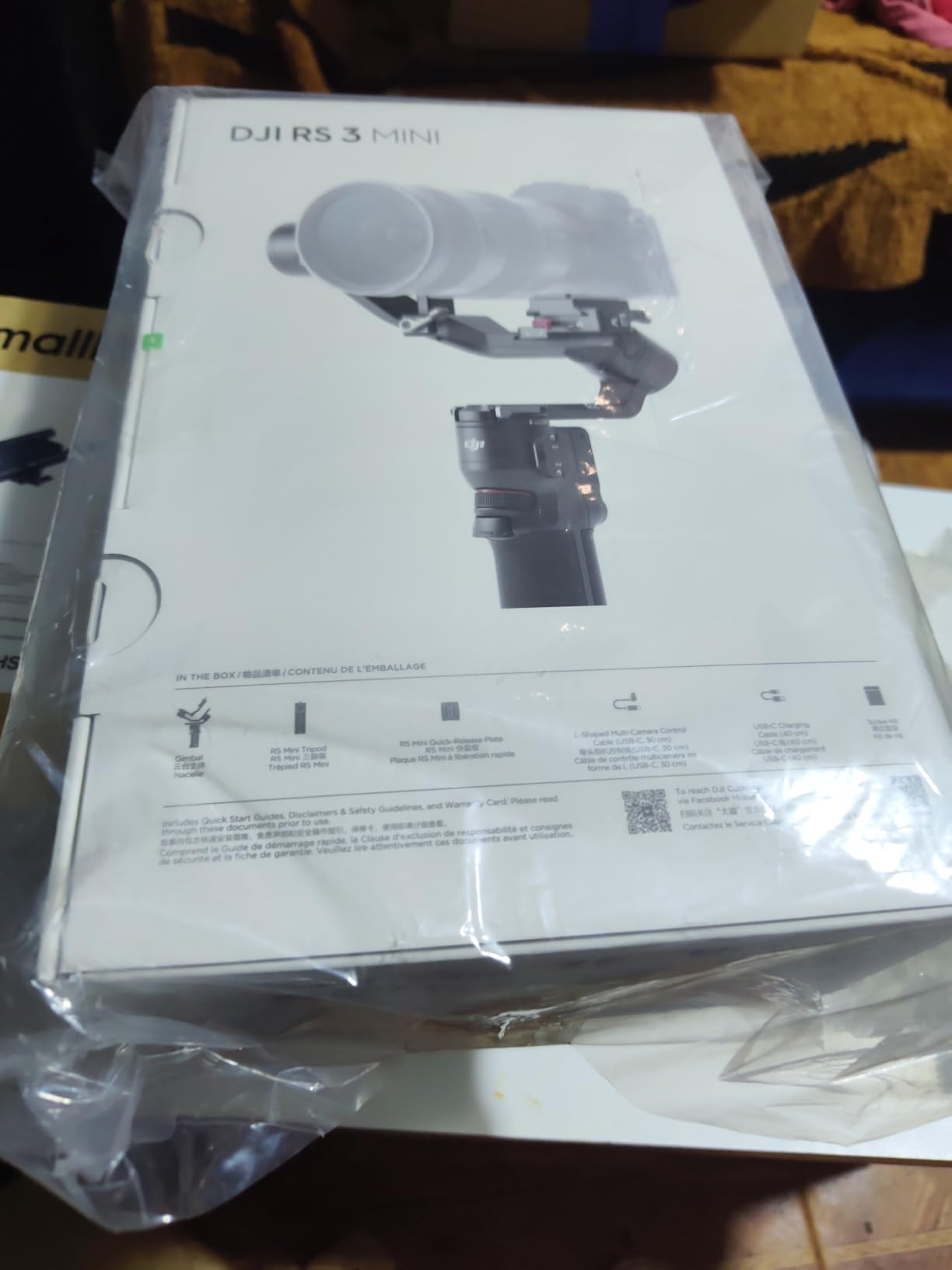 DJI RS 3 Mini, Camera Gimbal Stabilizer, Canon/Sony/Nikon/Fujifilm customer photo 1