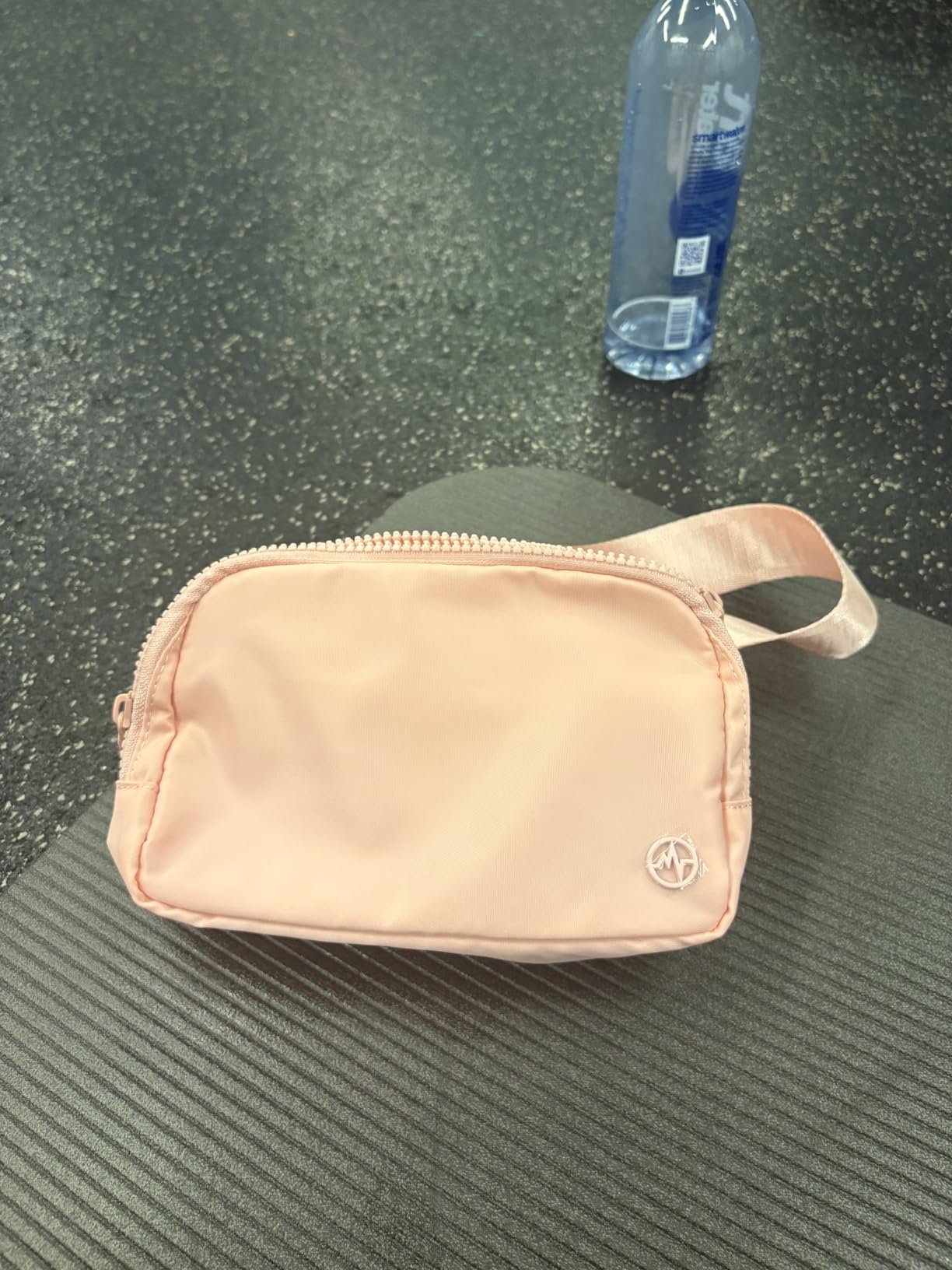 Pander Two Way Zipper Fanny Pack Nylon Everywhere Belt Bag for Women, Water Repellent Waist Packs, Crossbody Bags with Adjustable Strap (Black). customer photo 1