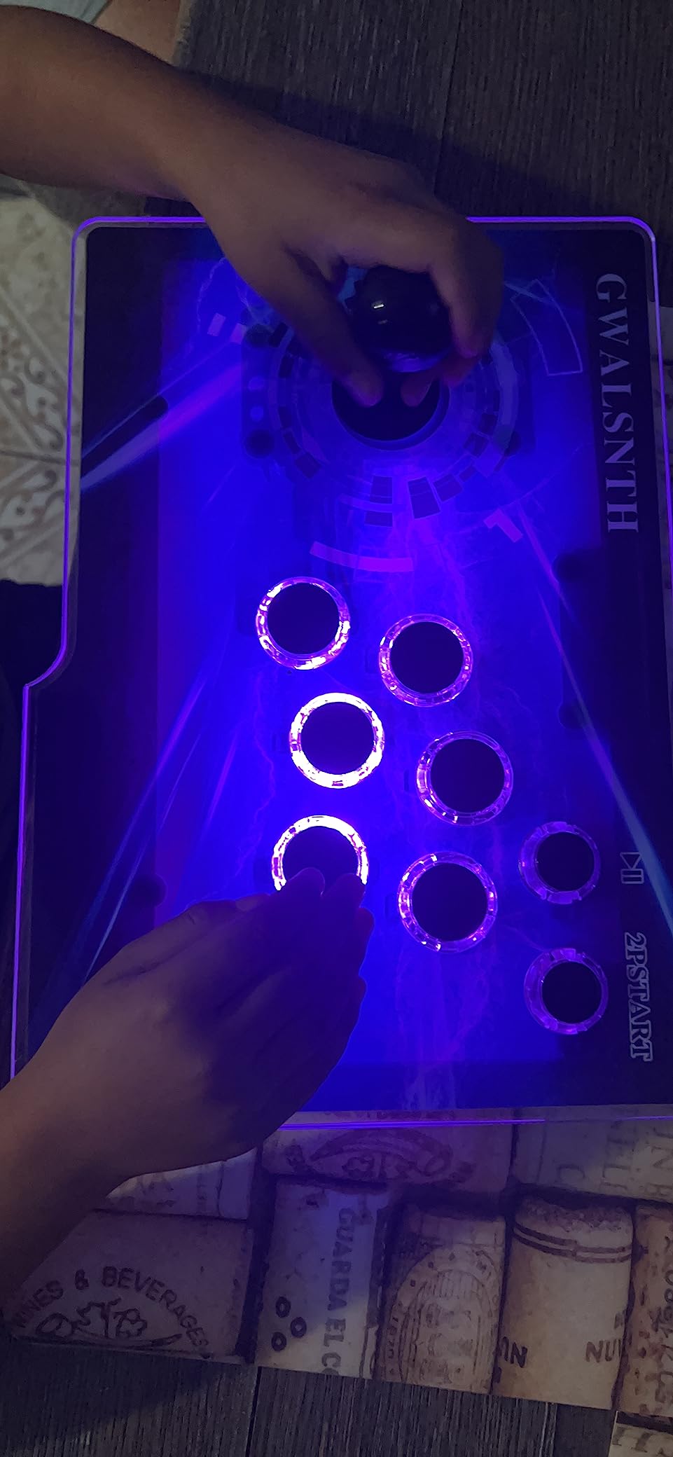 GWALSNTH 32000 in 1 Pandora Box 60S Arcade Game Console,1280X720 Display,Search/Save/Hide/Pause Games,Two Separate joysticks,1-4 Players … customer photo 1