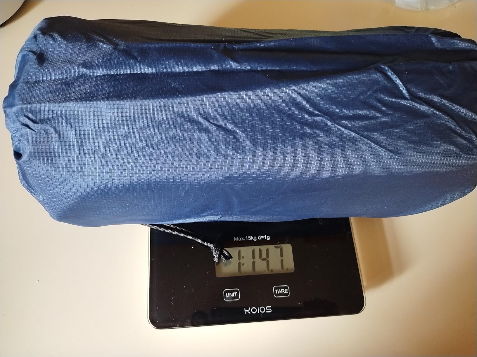 MOXILS Sleeping Pad, Ultralight Inflatable Sleeping Pad for Camping, Built-in Pump, Ultimate for Camping, Hiking, Airpad, Carry Bag, Repair Kit, Compact & Lightweight Air Mattress(Blue) customer photo 1