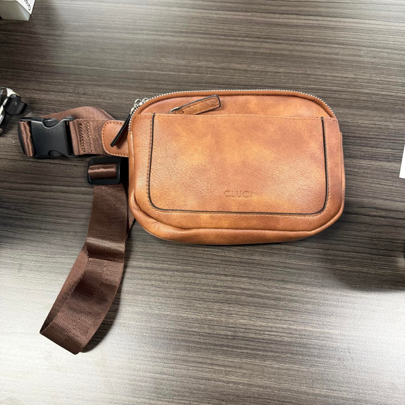CLUCI Fanny Packs for Women Cross body, Belt Bag for Women, Mini Everywhere Crossbody Waist Bag Adjustable Strap, Vegan Leather Women's Fanny Pack customer photo 1