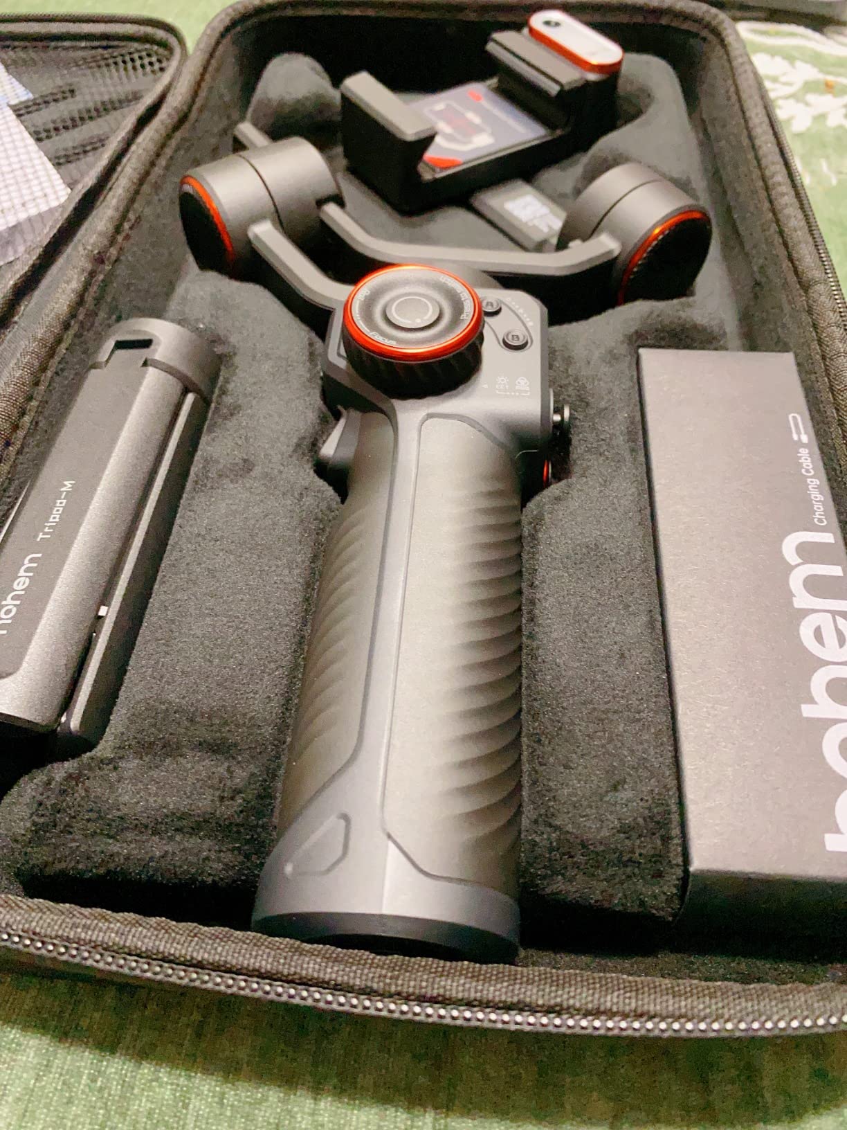 Hohem iSteady M6 Kit Gimbal Stabilizer for iPhone &Android,3-Axis Gimbal customer photo 2