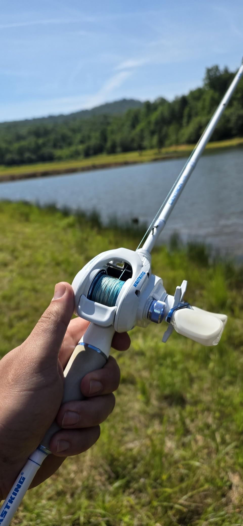 KastKing Centron Lite Fishing Rod and Reel Combo, Baitcaster & Spinning customer photo 1