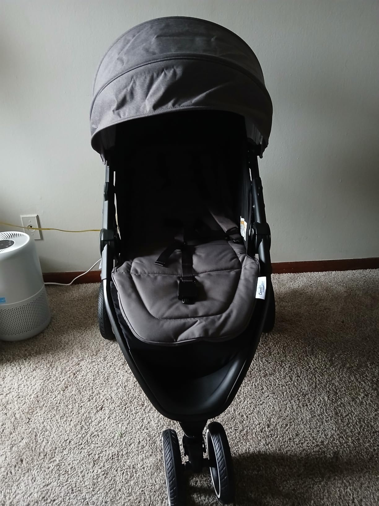 Graco Outpace LX All-Terrain 3-Wheel Baby Stroller, Cohen €” Compatible for Travel System, Easy One-Hand Fold, in-Seat Suspension for Comfortable Ride, Never-Flat Rubber Tires customer photo 2