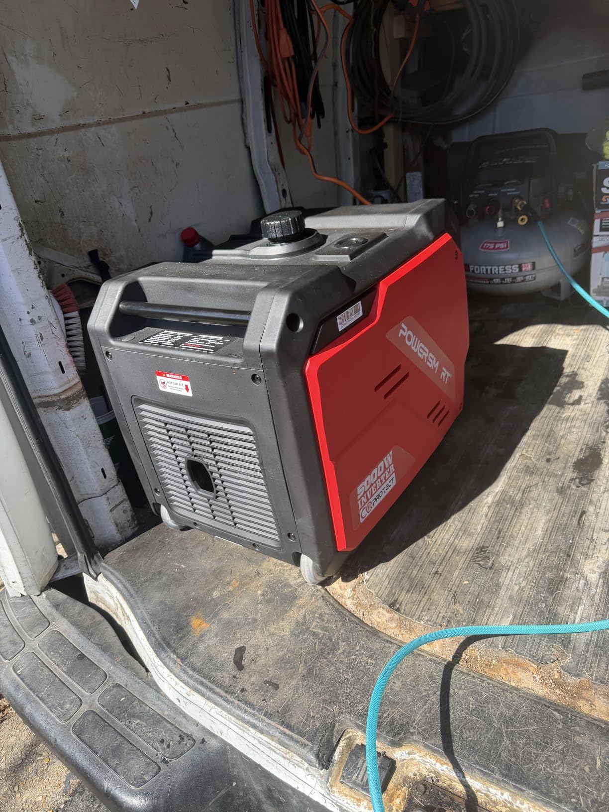 PowerSmart 4800 Watt Portable Inverter Generator for Home Use or RV customer photo 2