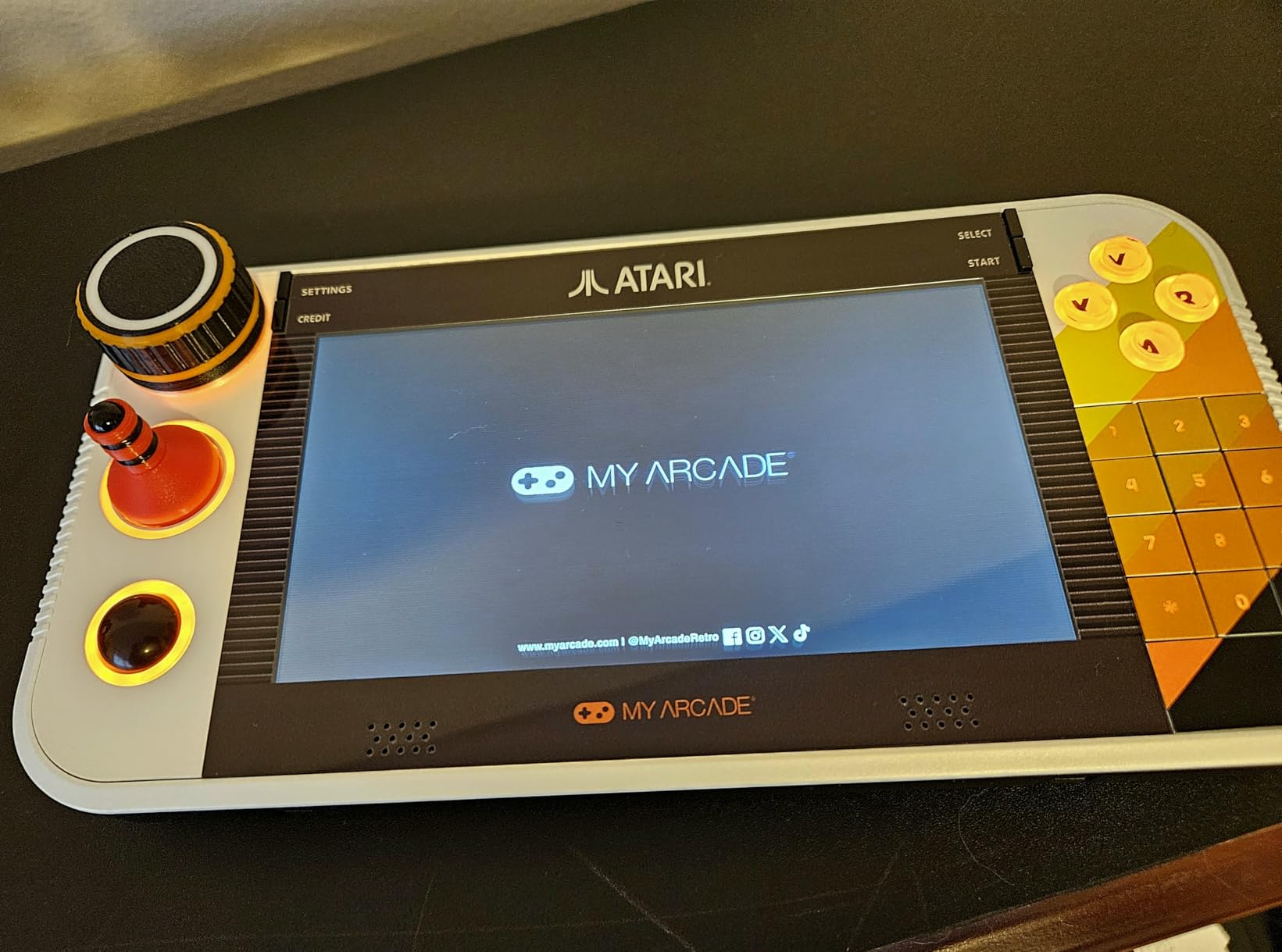 My Arcade Atari Gamestation Go: 200+ Preloaded Retro Games, Includes PACMAN customer photo 1