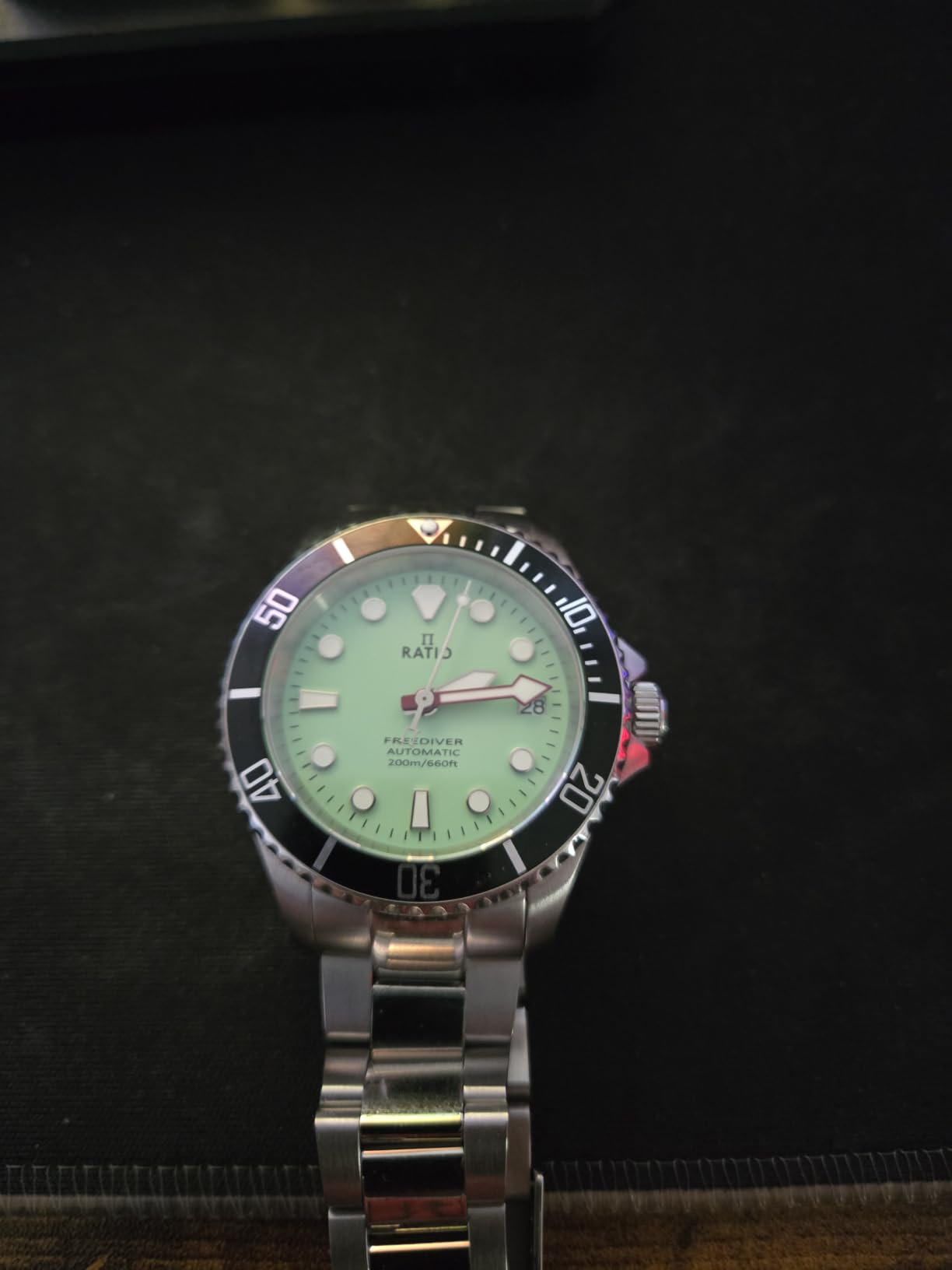 RATIO FreeDiver Sapphire Crystal Diver Watch Japanese Automatic Movement Dive Watch 200m Water Resistant Diving Watch for Men customer photo 2