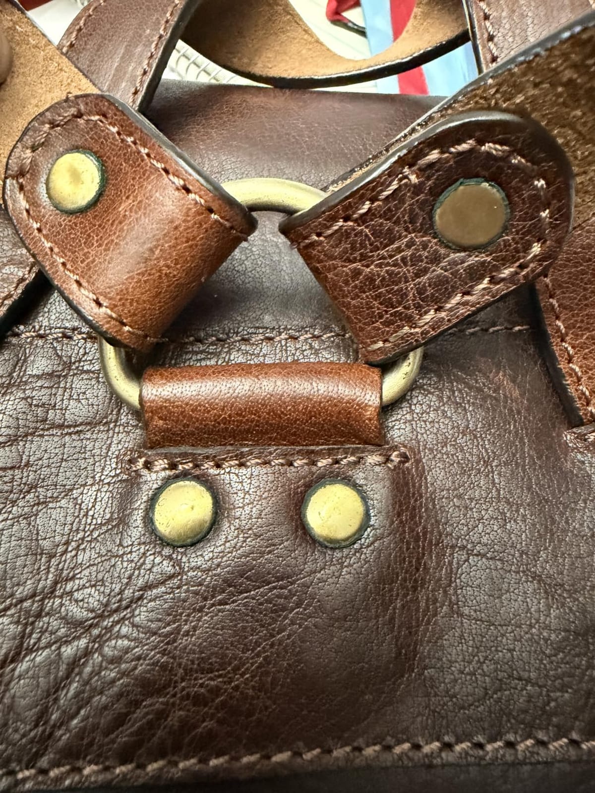 Genuine Leather Backpack for Men and Women, Minimalistic Backpack, Handmade Retro Style 15.6