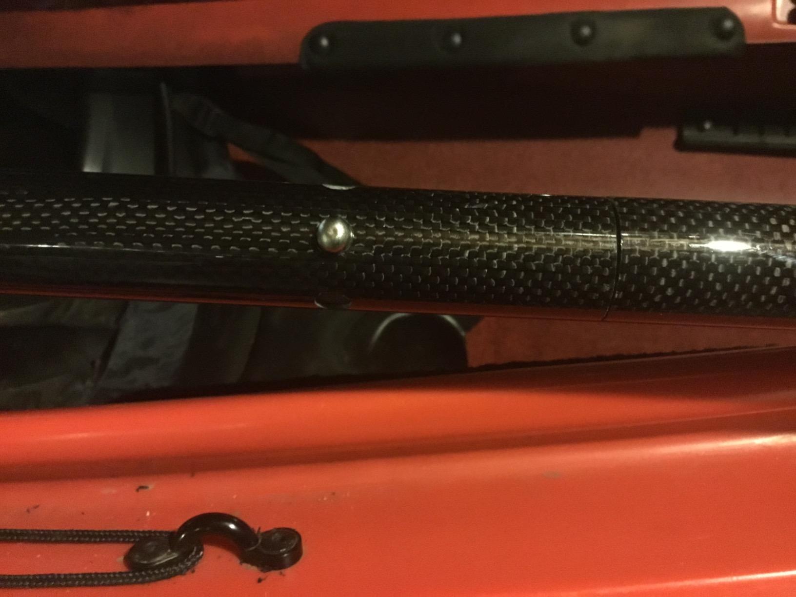 Carbon Fiber Kayak Paddle, 2-Piece, Lightweight Design customer photo 2