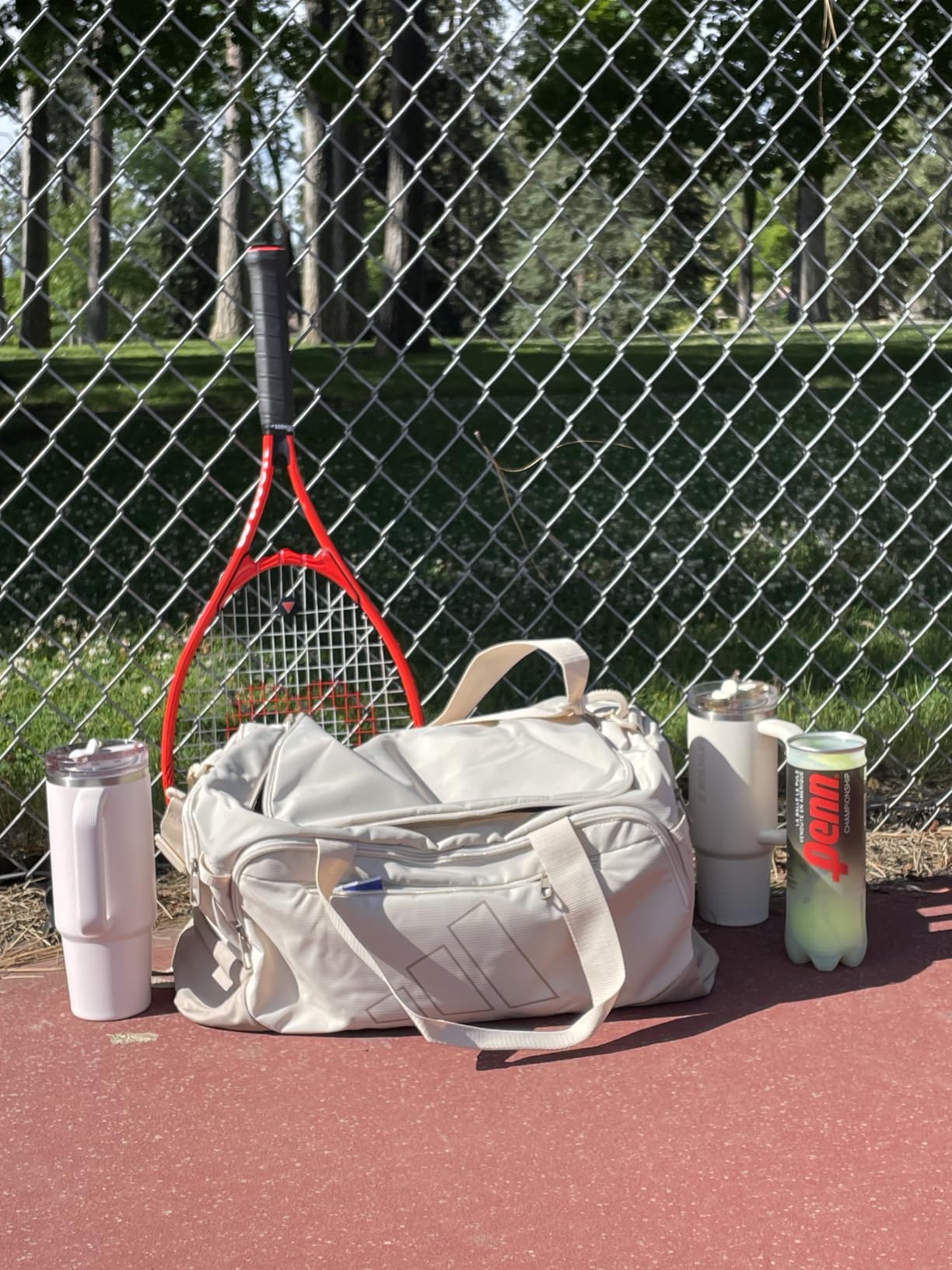adidas Defender Duffel Bag, Black, OSFA customer photo 2