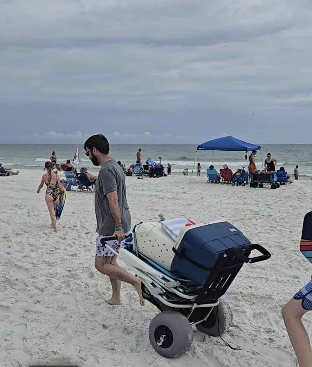 VEVOR Beach Dolly with Big Wheels for Sand, 29.9