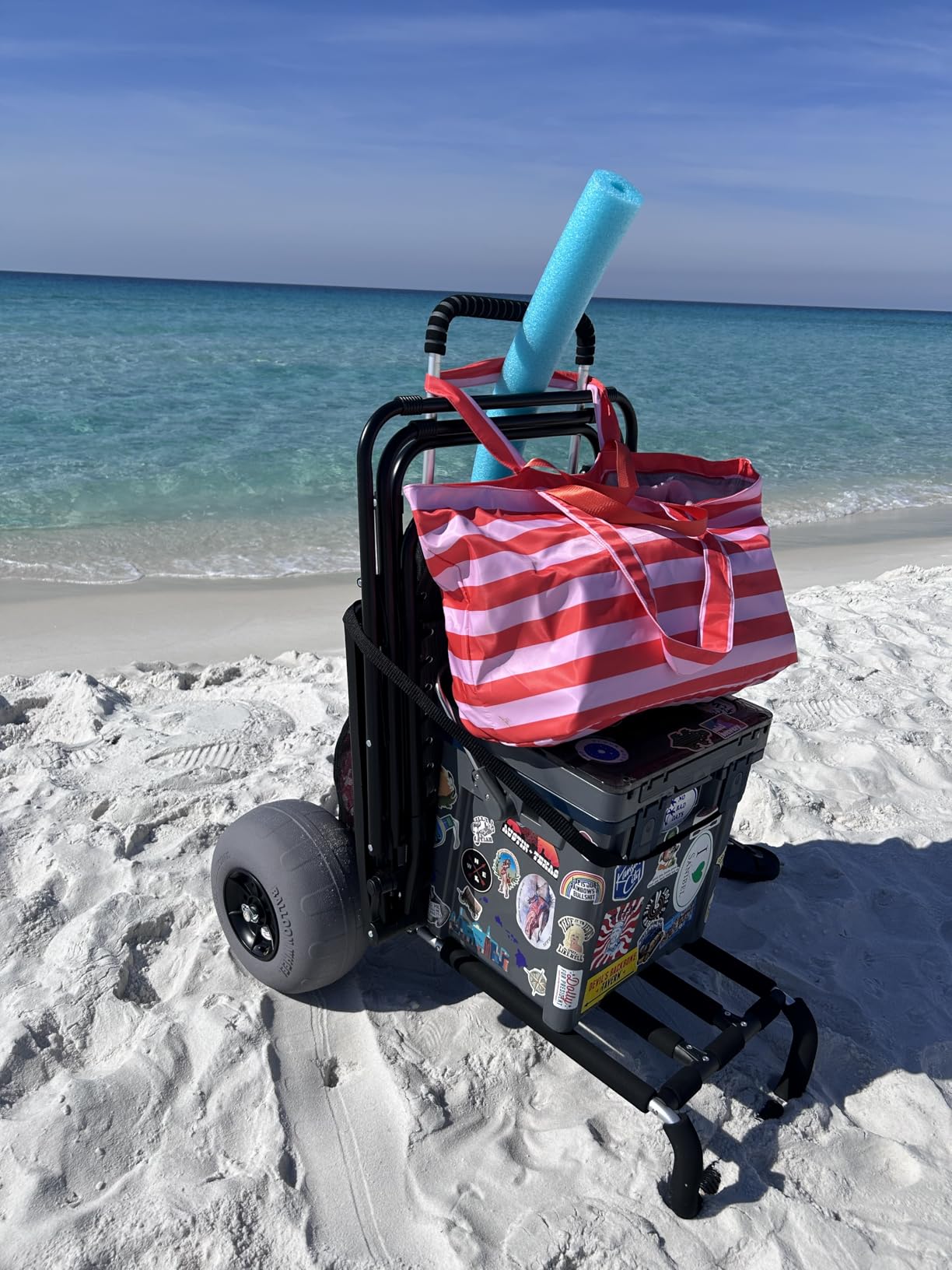 VEVOR Beach Dolly with Big Wheels for Sand, 29.9
