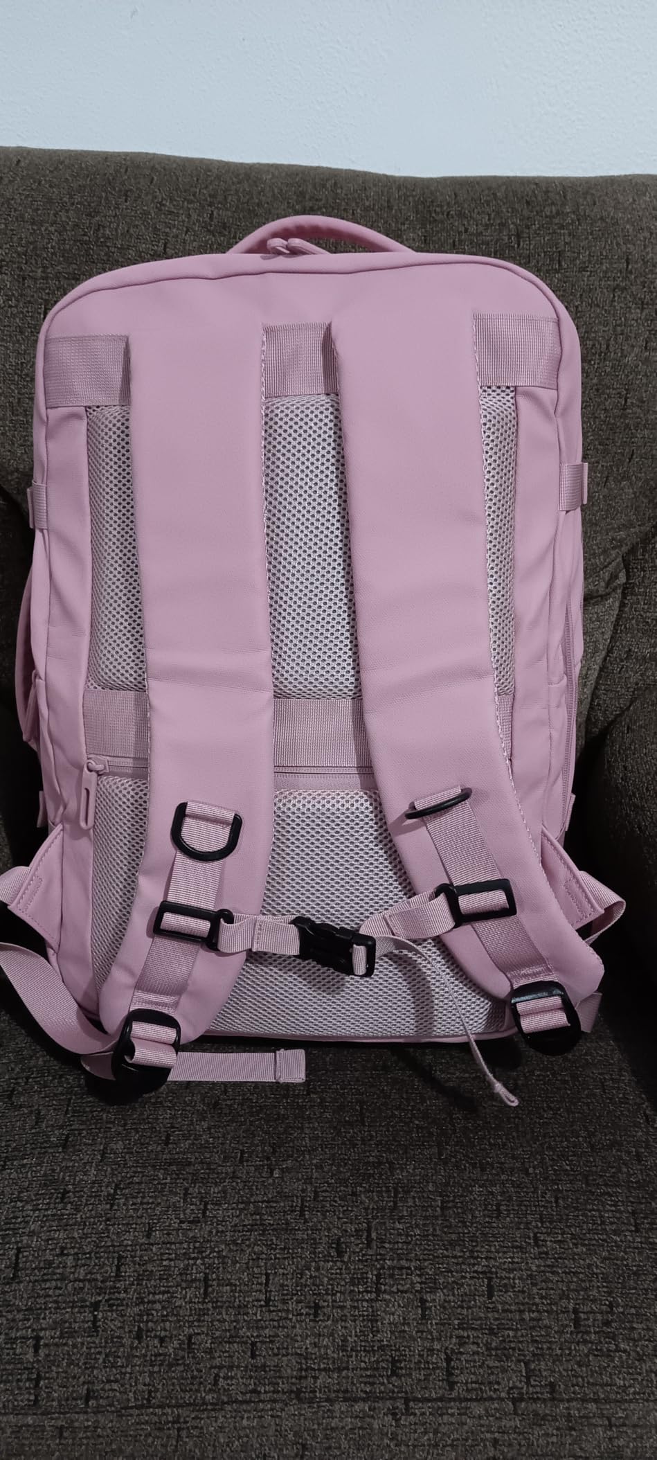 Rcrirth Carry On Travel Backpack Flight Approved for Men Women, Black | Expandable, Business Weekender Bag, 40L, Suitcase Backpack Luggage customer photo 1