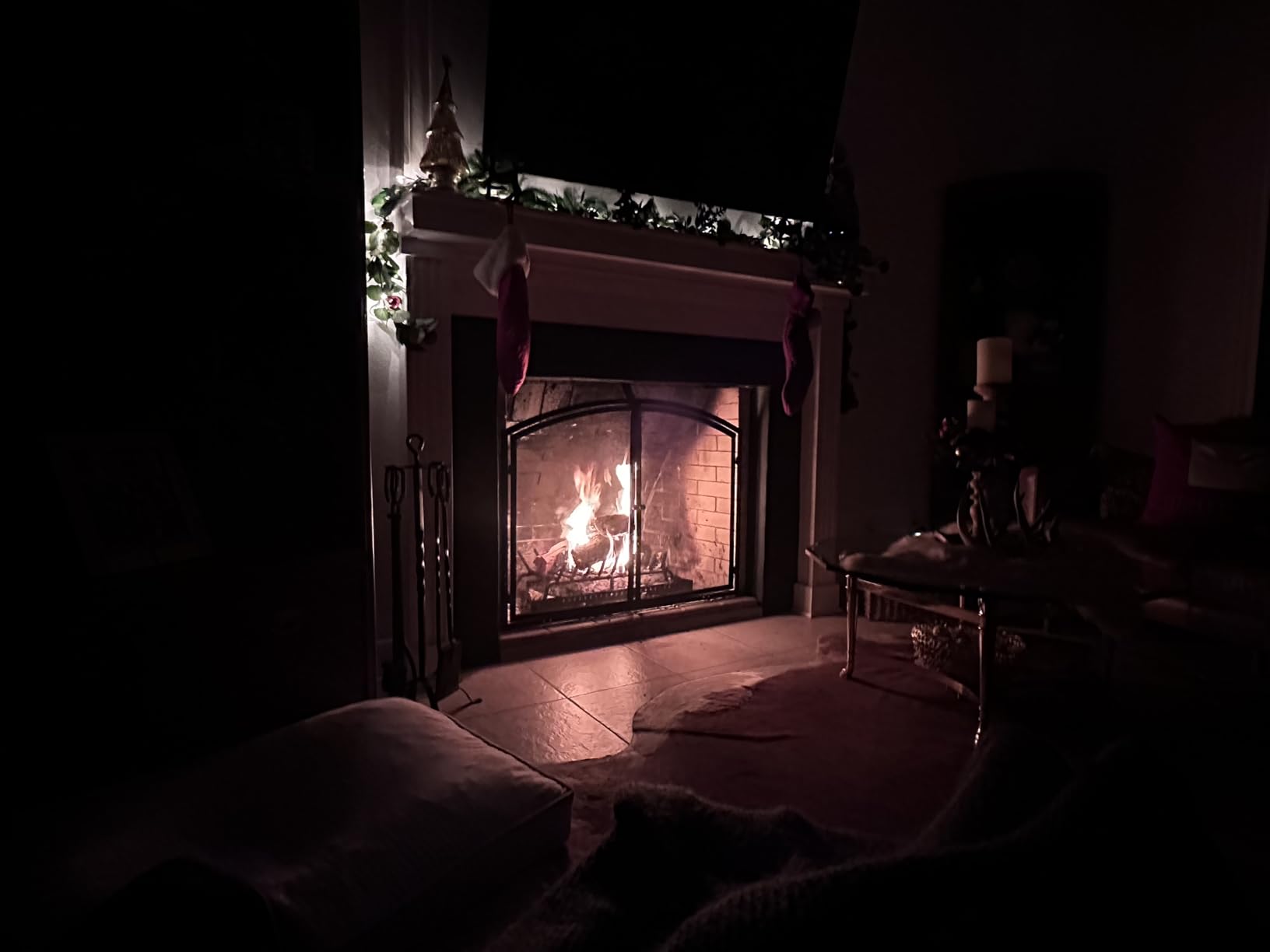 Good GAIN Fireplace Grate 30in Heavy Duty w/Ember Retainer,Fire Log Holder customer photo 1