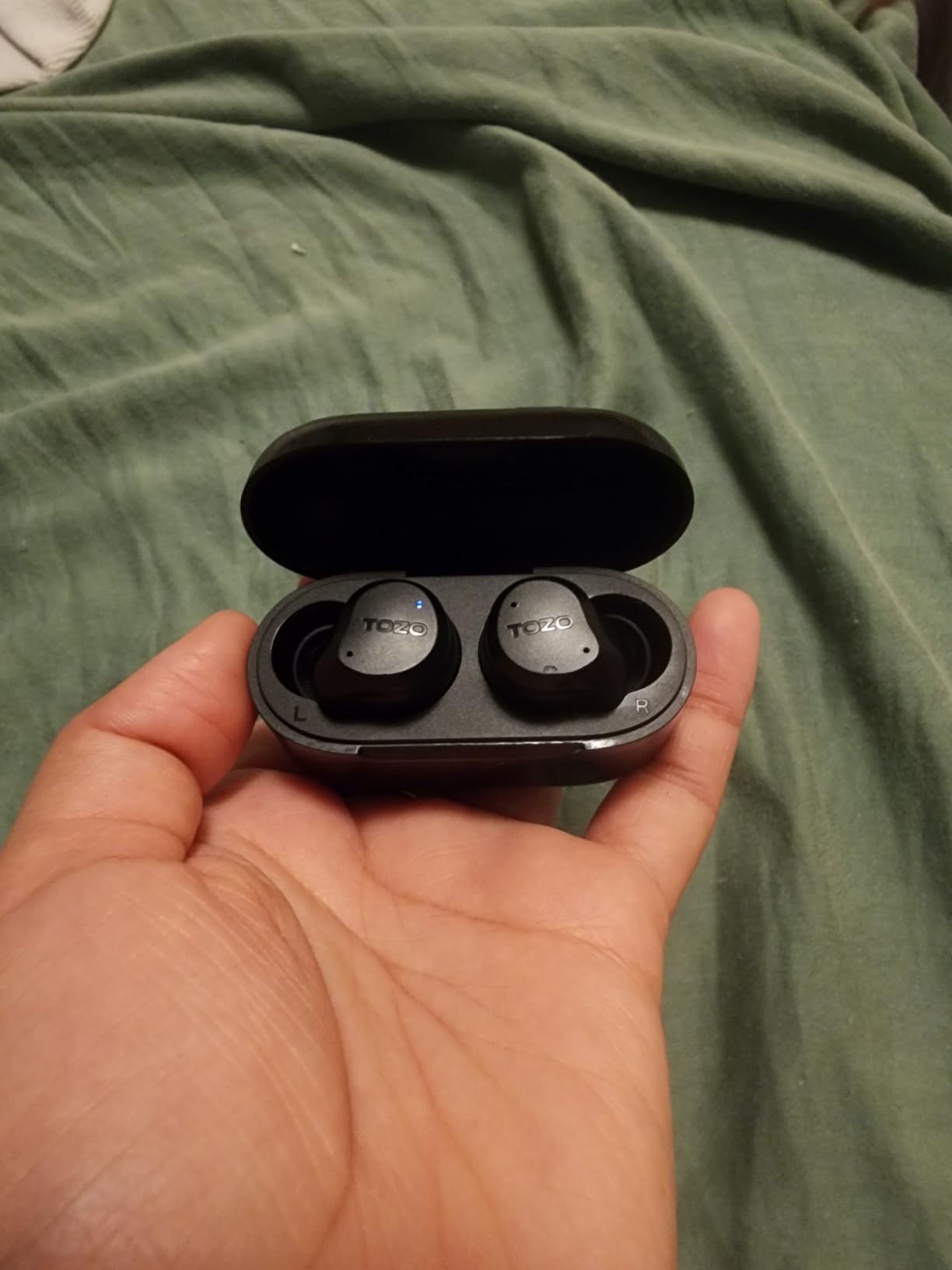 TOZO NC9 Hybrid Active Noise Cancelling Wireless Earbuds, 60H, LED Display customer photo 2