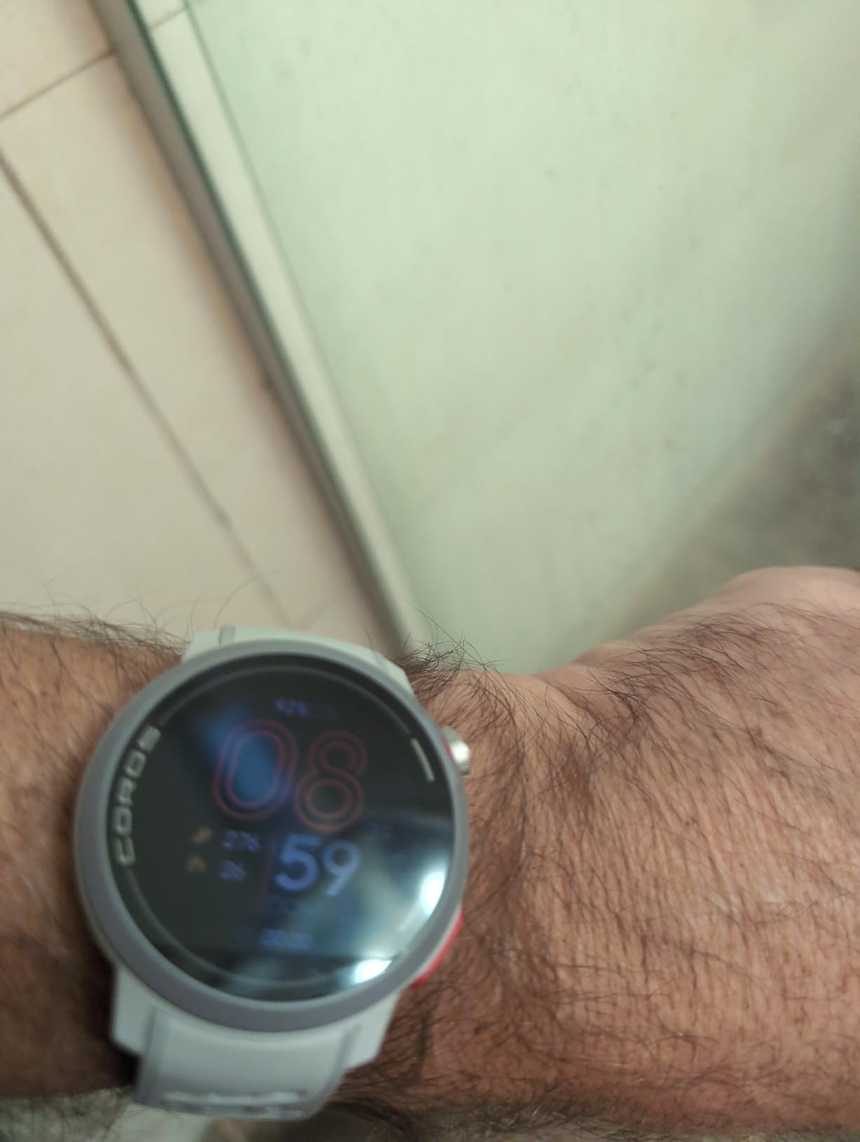 COROS PACE Pro GPS Sport Watch, 1.3-inch AMOLED Touchscreen- Grey customer photo 1