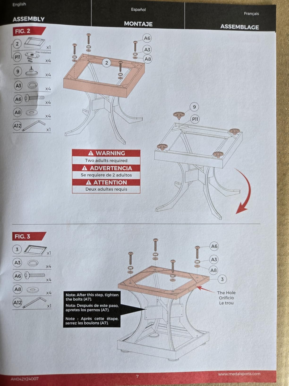 Dome Hockey Table with Electronic Scorer, Bubble Hockey customer photo 1