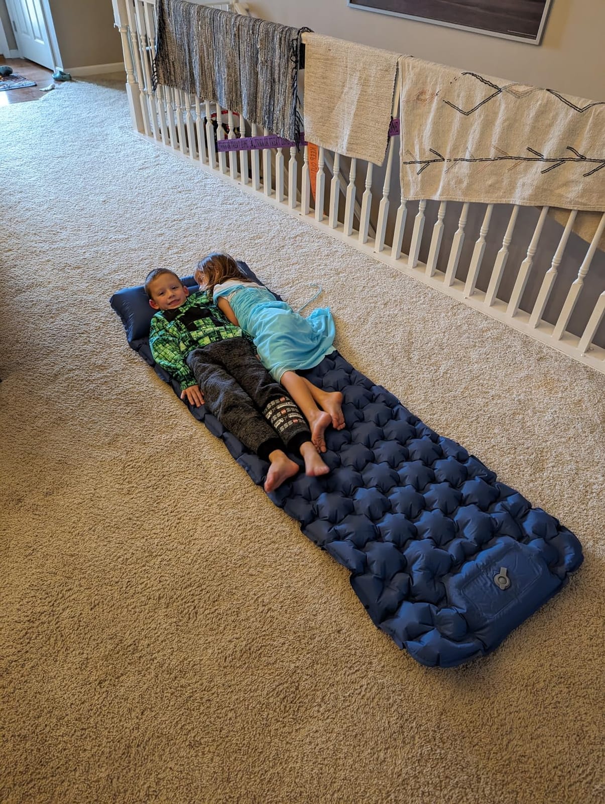 HiiPeak Sleeping Pad for Camping- Ultralight Inflatable Sleeping Mat with Built-in Foot Pump & Pillow, Upgraded Compact Camping Air Mattress for Camping, Backpacking, Hiking customer photo 2
