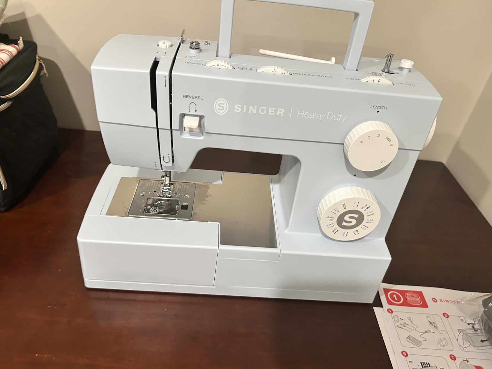 SINGER® 4423 (Meltwater Blue) Heavy Duty Sewing Machine with Accessories customer photo 1