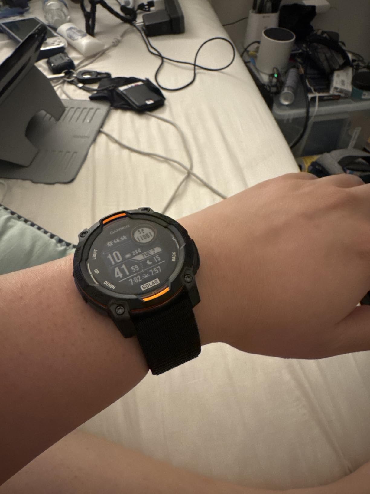 Garmin Instinct® 3 Solar, Rugged GPS Smartwatch, 45mm, Black customer photo 1