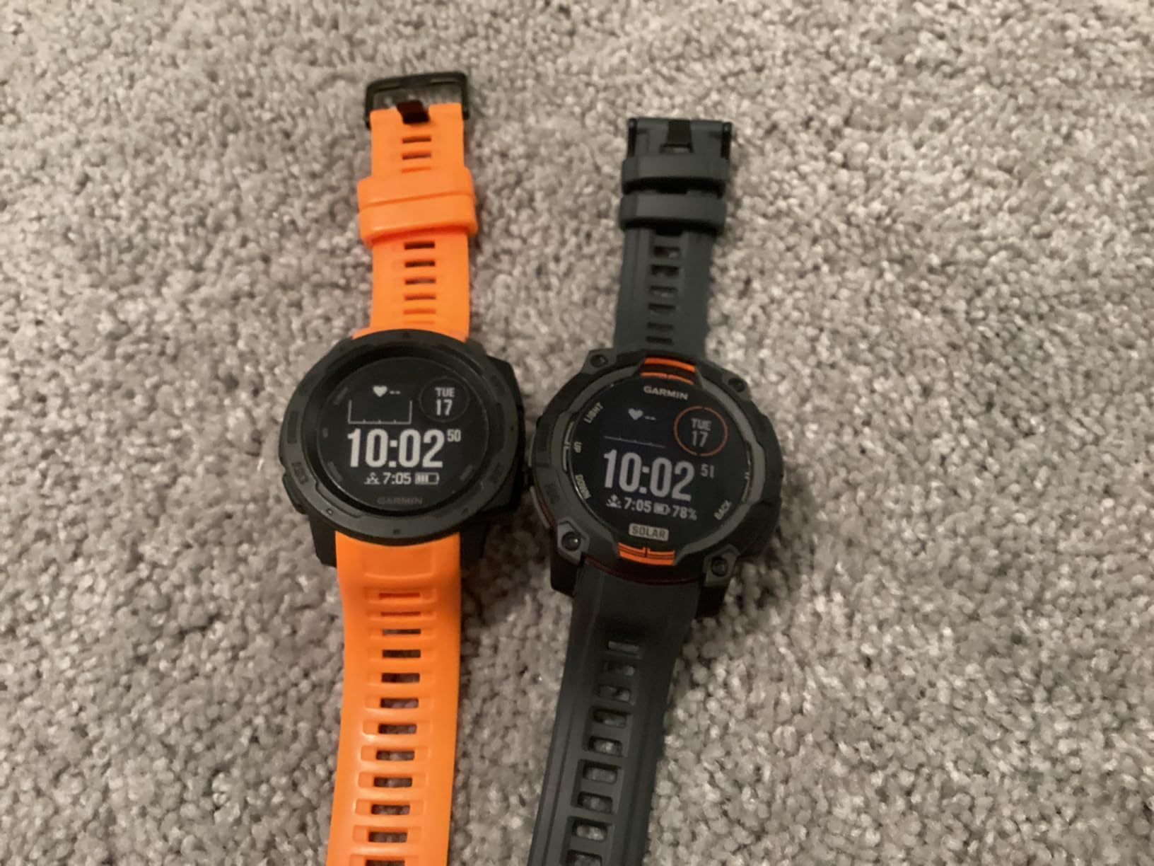 Garmin Instinct® 3 Solar, Rugged GPS Smartwatch, 45mm, Black customer photo 2