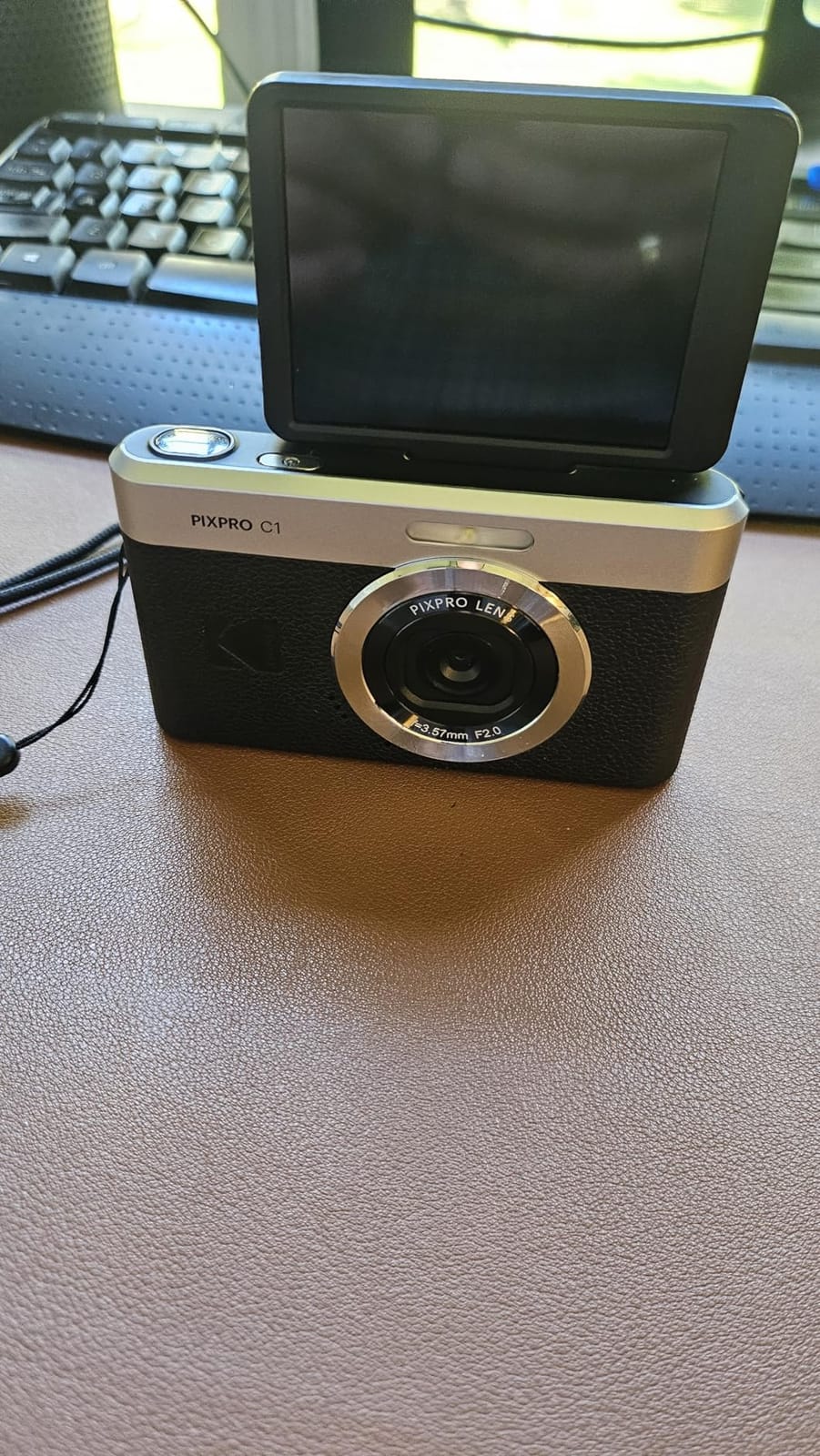 KODAK PIXPRO C1 13MP Compact Digital Camera, 26mm Fixed Lens, Black customer photo 1