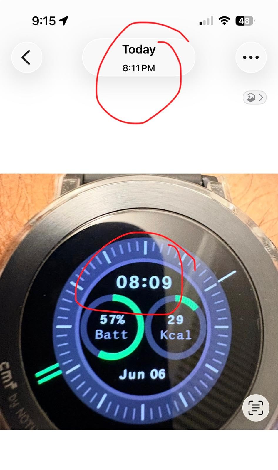 CMF BY Nothing Watch 3 Pro Smart Watch for Men Women, Bluetooth Call AI Energy Score, 1.43” Heart Rate Tracking, Sleep Monitor, GPS & 130 Sport Modes, Fitness Tracker for Android iOS, IP68 Dark Grey customer photo 2