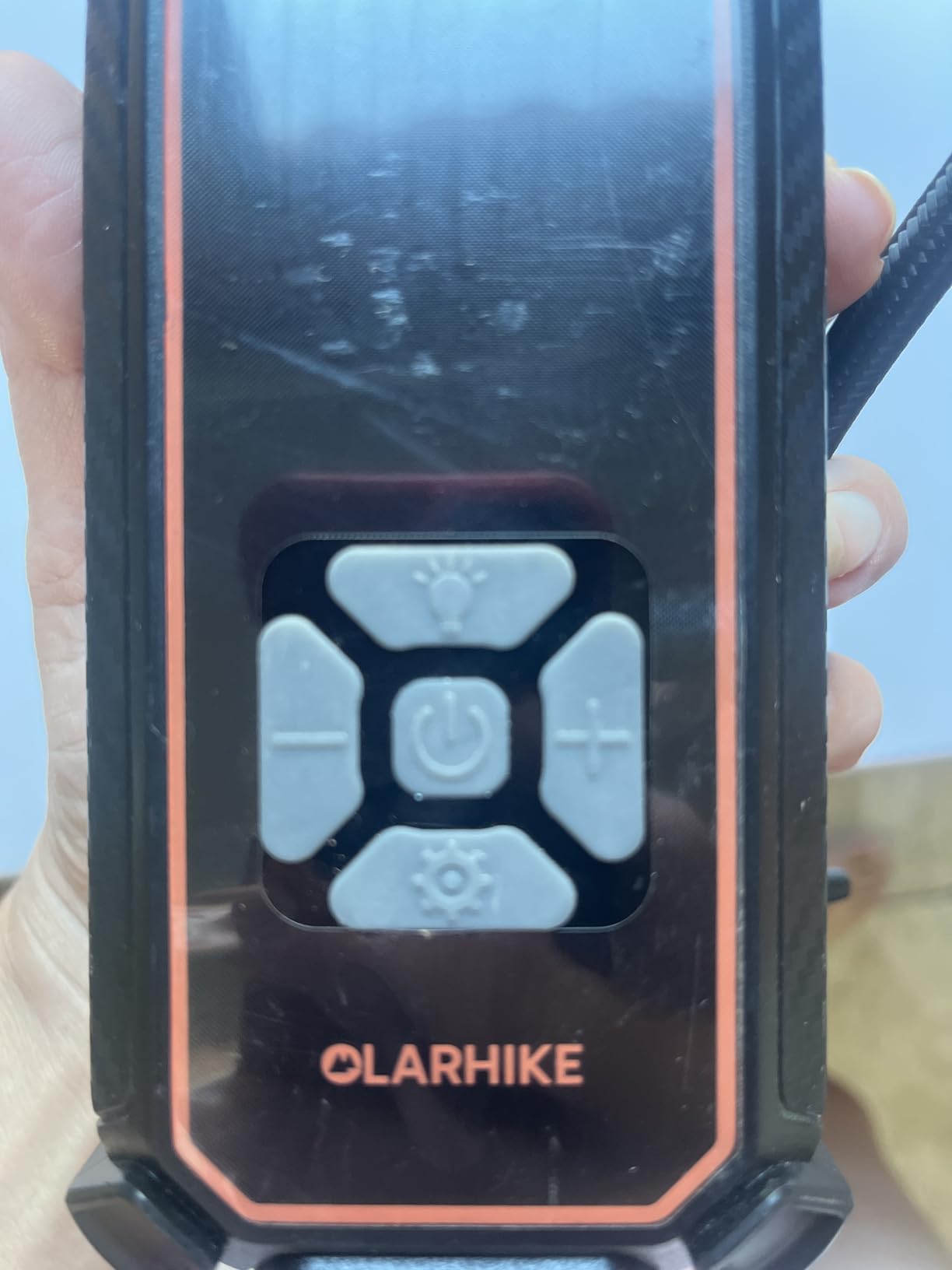 OlarHike Tire Inflator Portable Air Compressor,Dual Power-3*2000mAh &12V DC customer photo 2