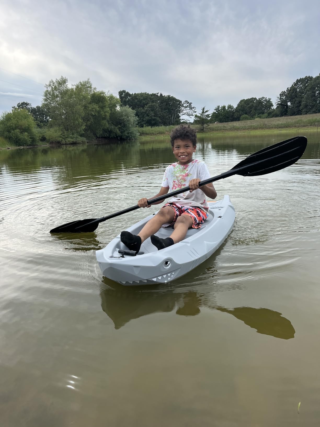 Lifetime Lifetime Shark Youth Kayak with Paddle customer photo 1