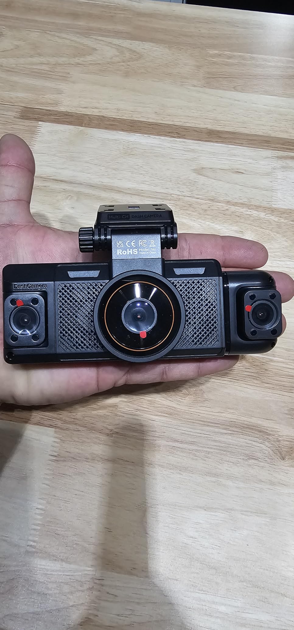 IIWEY N6 360° Dash Cam 4 Channel, Free 128GB Card, 8 IR Lights Night Vision customer photo 1